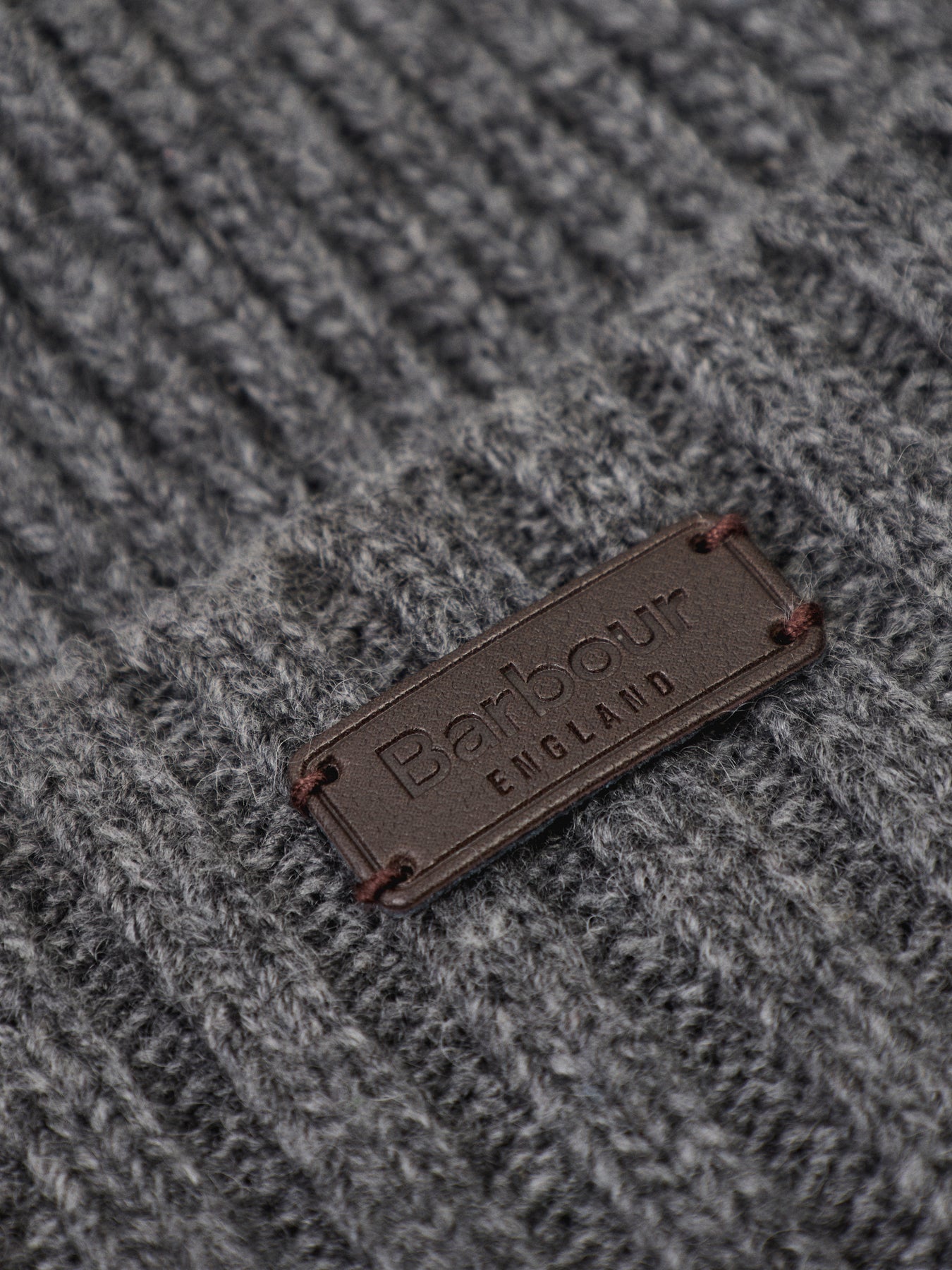 Carlton Beanie Grey Cotton