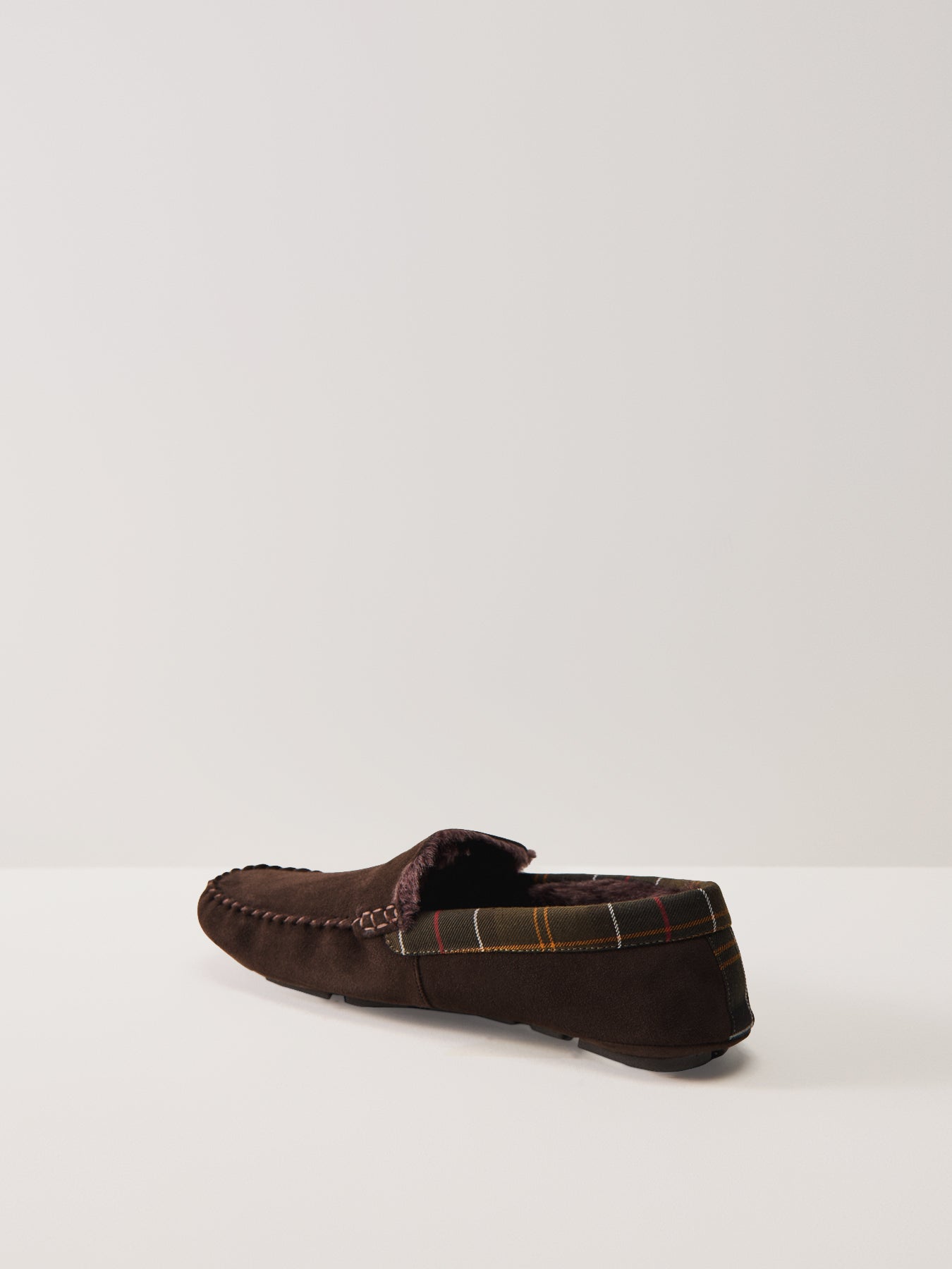 Monty Suede Slippers Brown