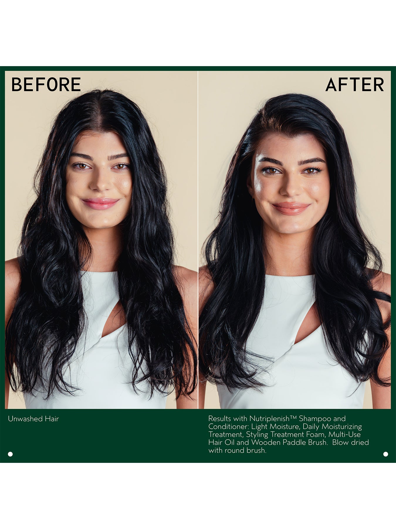 Nutriplenish hydrating liquid styling foam