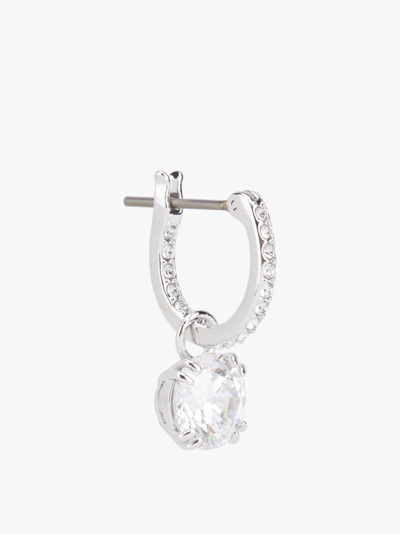 Constella Drop Round Cut Earrings