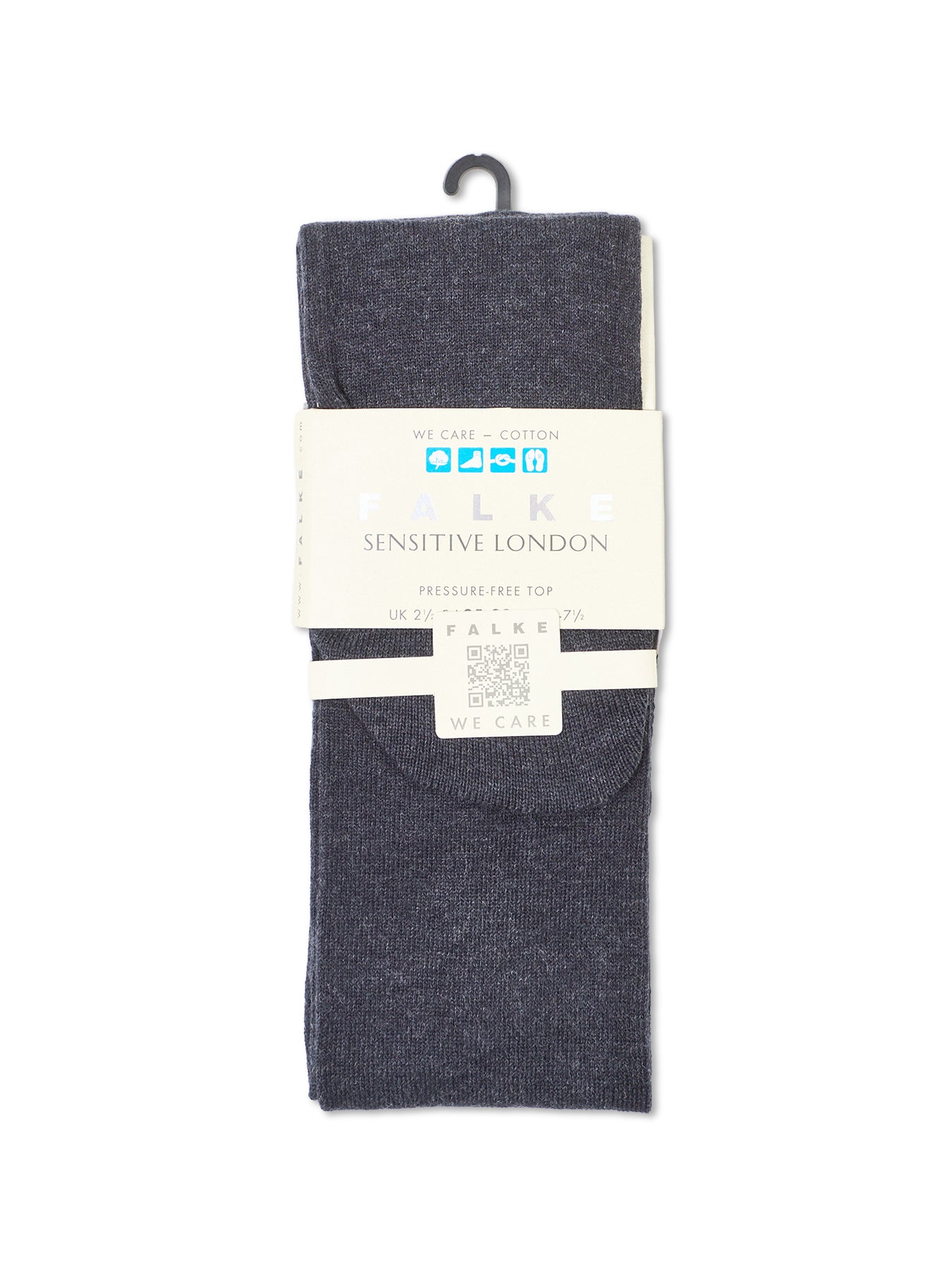 Sensitive London Knee High Socks Grey