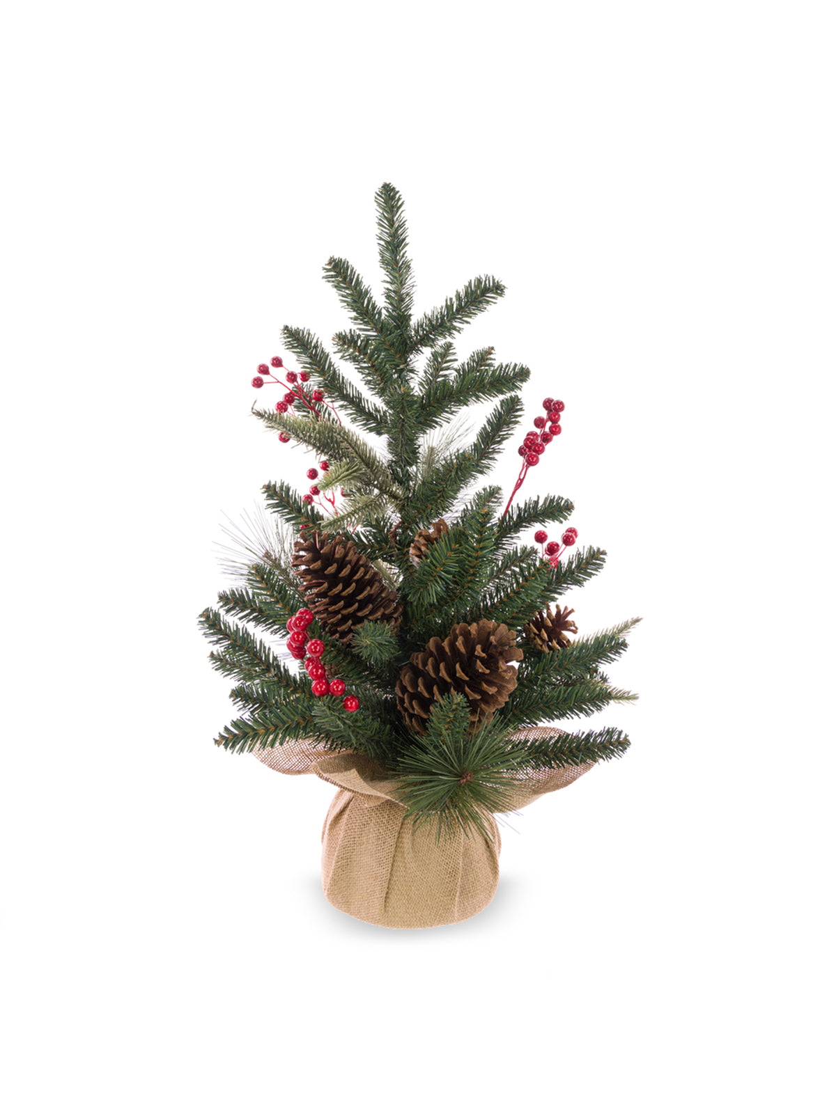 Barholm Berry Pine Christmas Tree 60cm
