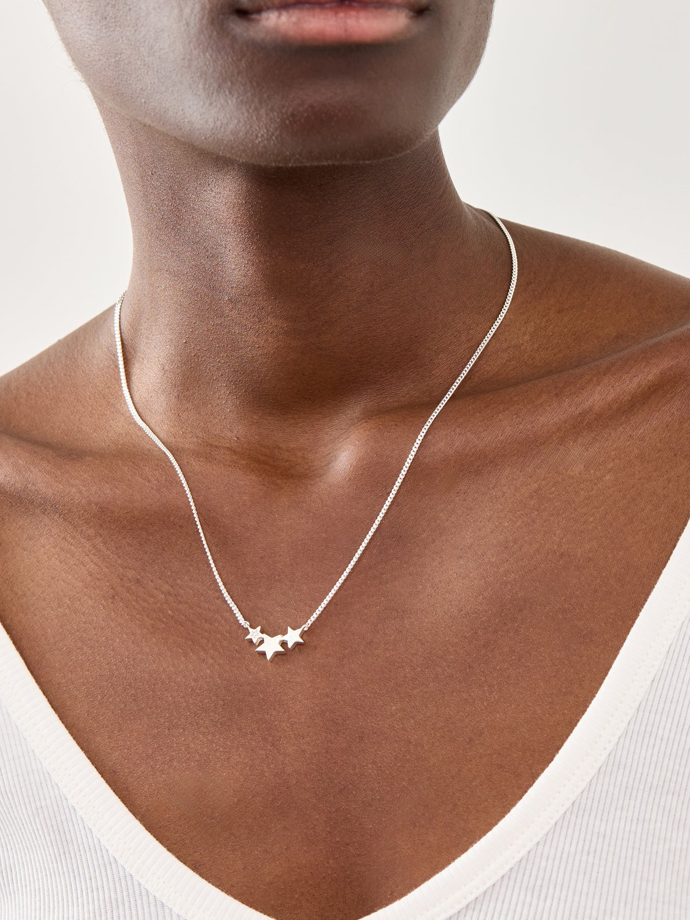 Celeste Necklace Silver