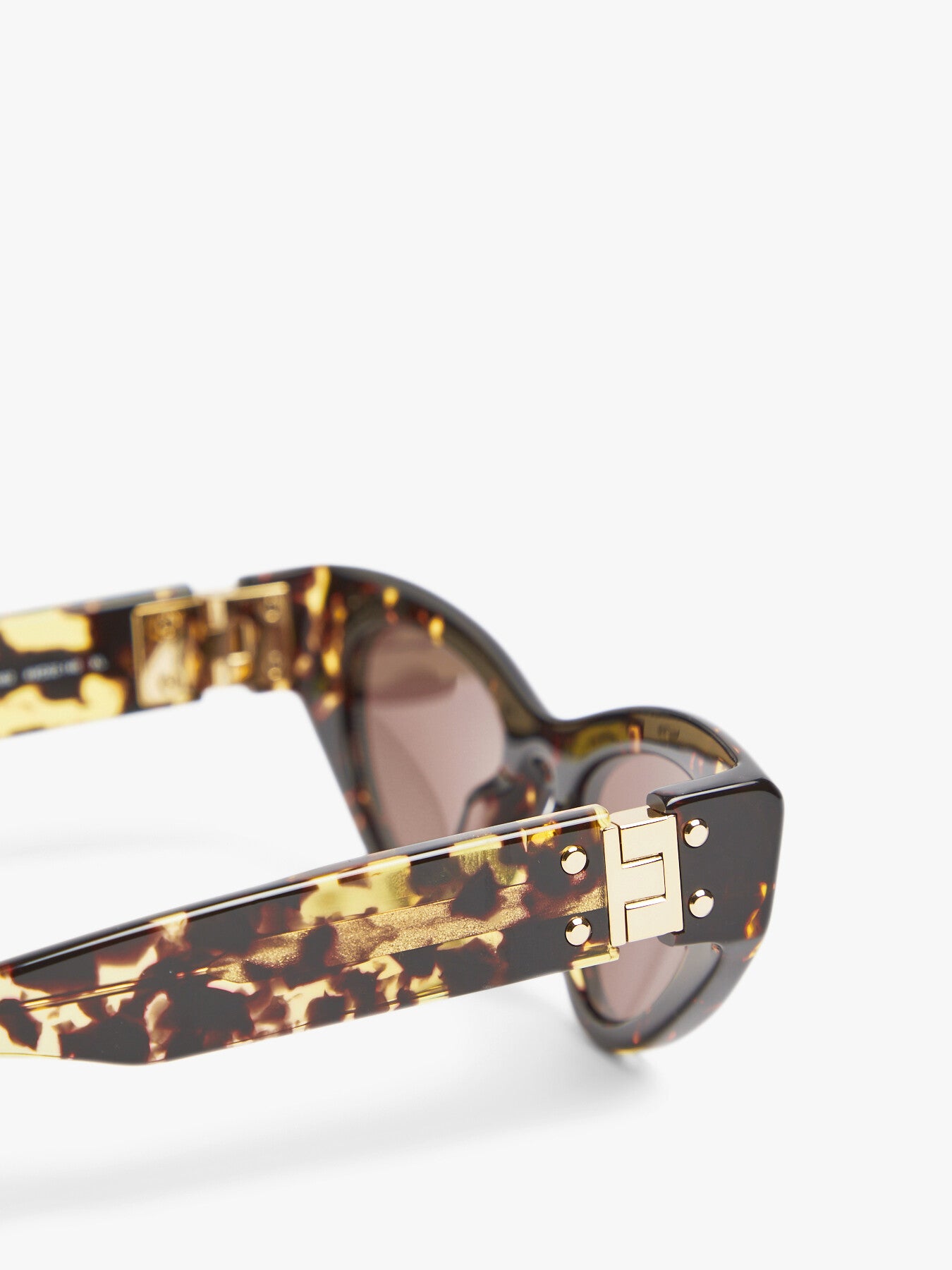 BV1101S Geometric Cat-Eye Acetate Sunglasses