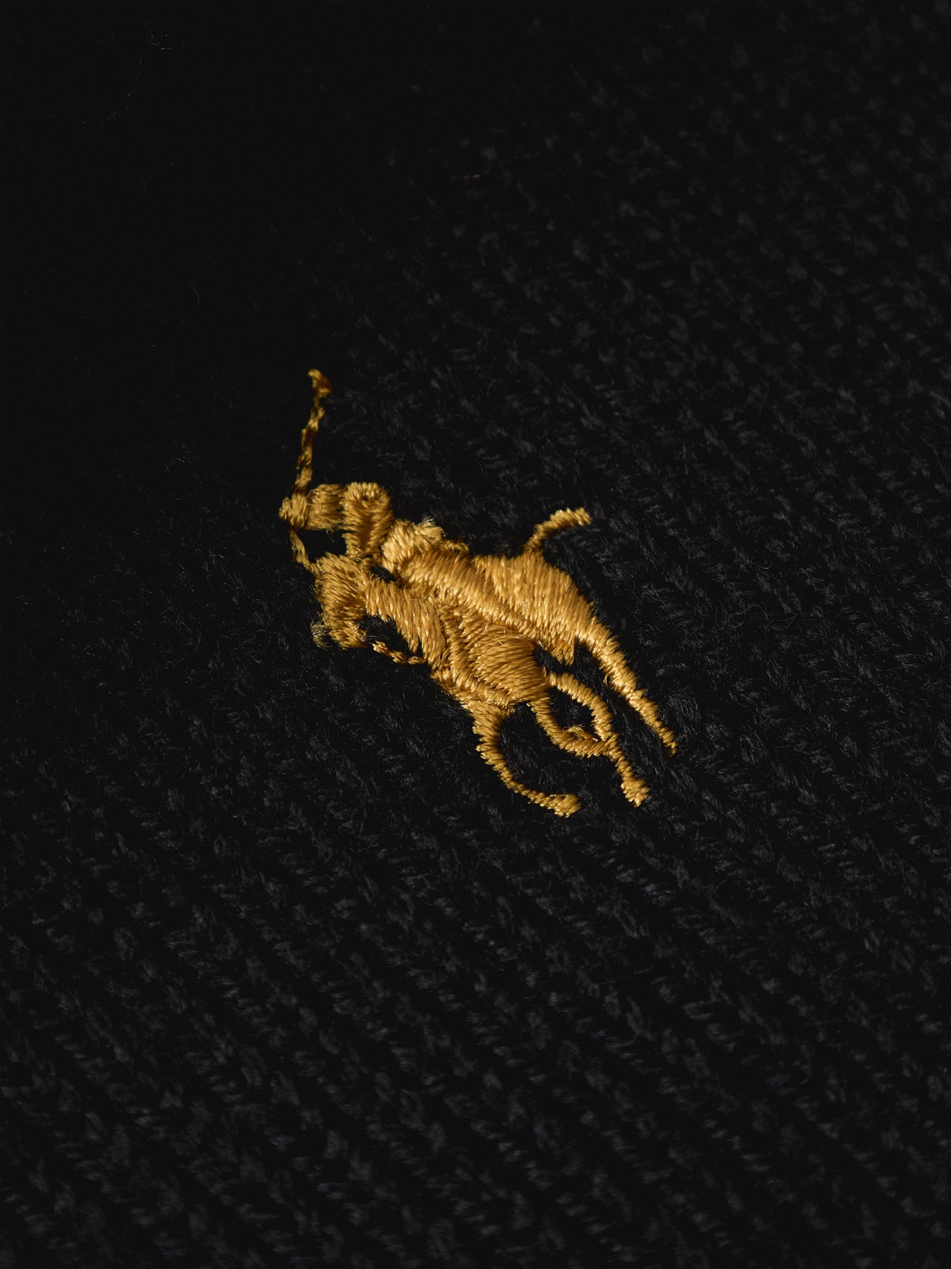 Merino Wool Scarf Black