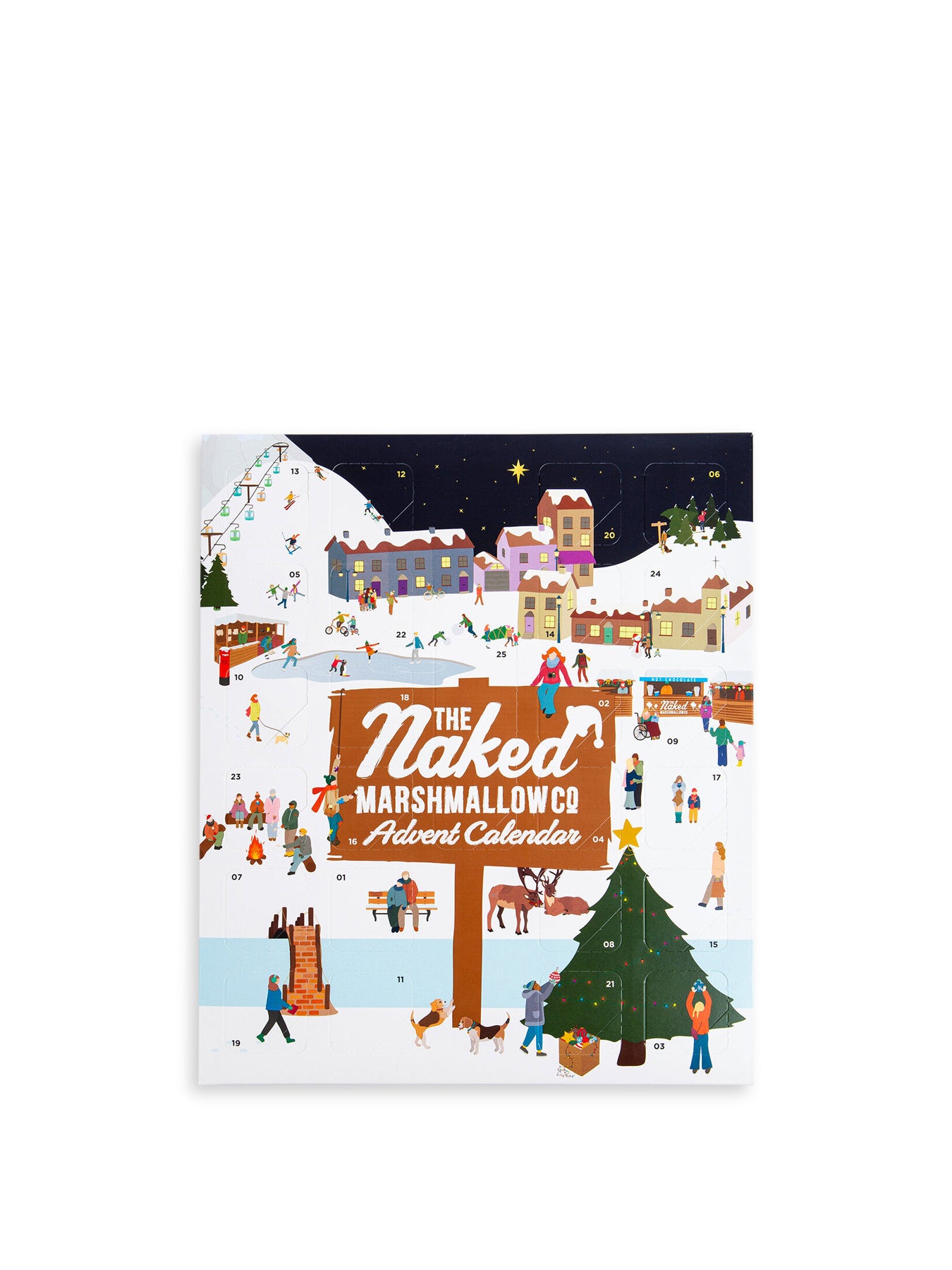 Naked Marshmallow Advent Calendar