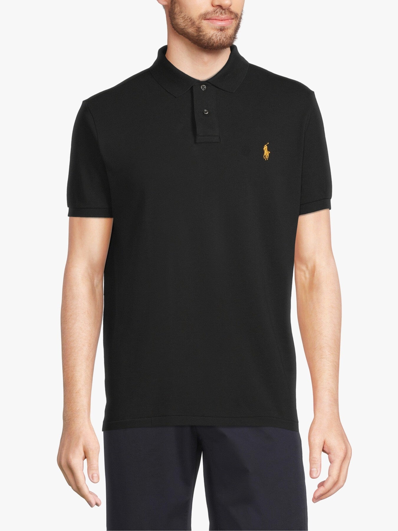 Custom Fit Tartan Collar Polo Top