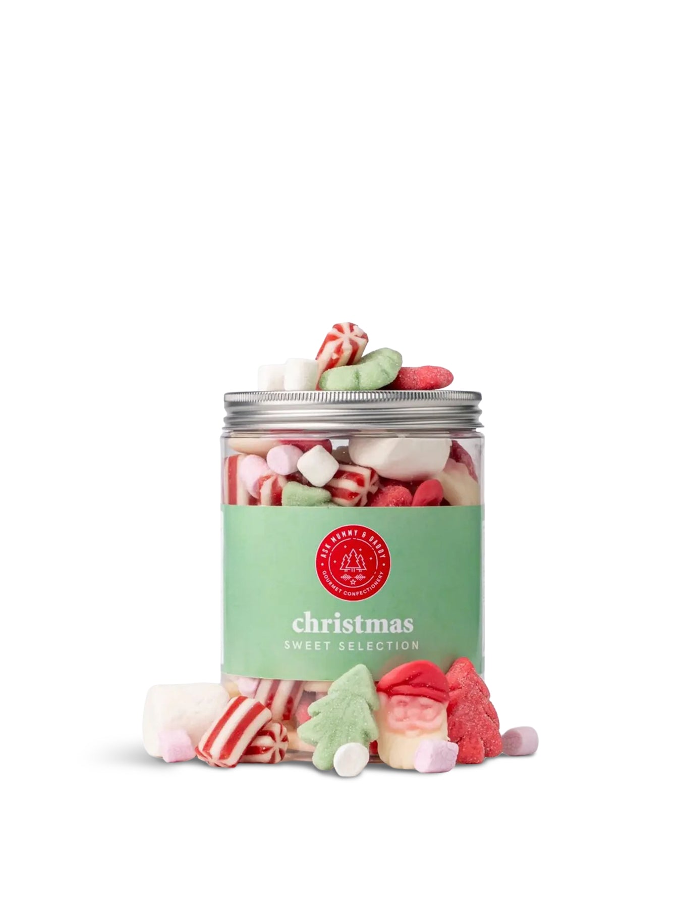 Merry Christmas Festive Treats Jar