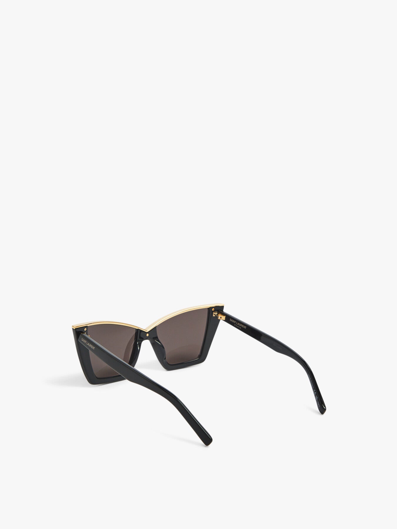 Acetate Cat Eye Gold Detail Sunglasses