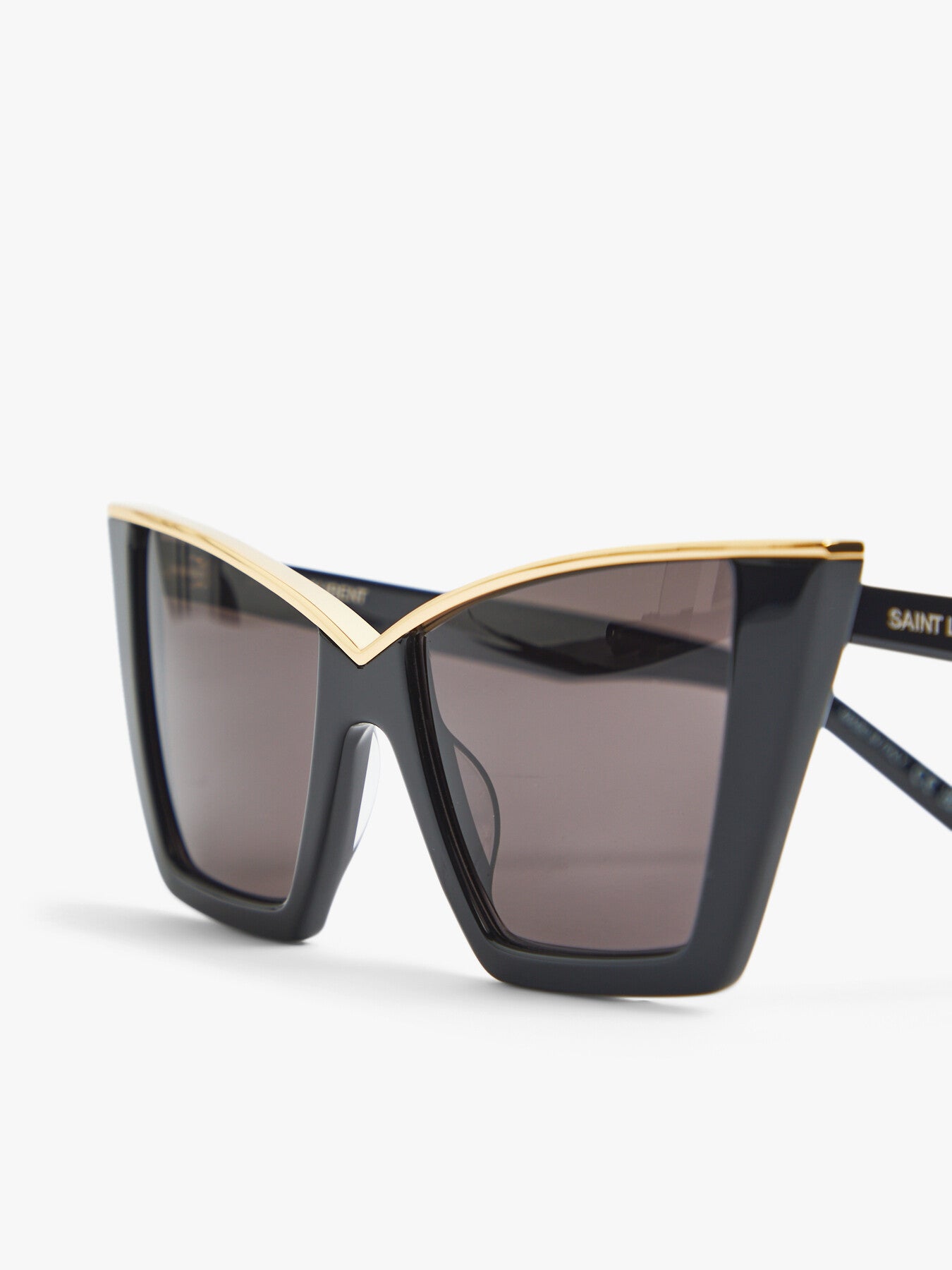 Acetate Cat Eye Gold Detail Sunglasses