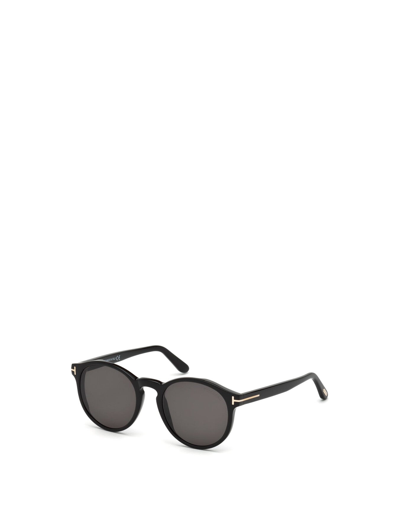 Ian 02 Acetate Round Mens Sunglasses