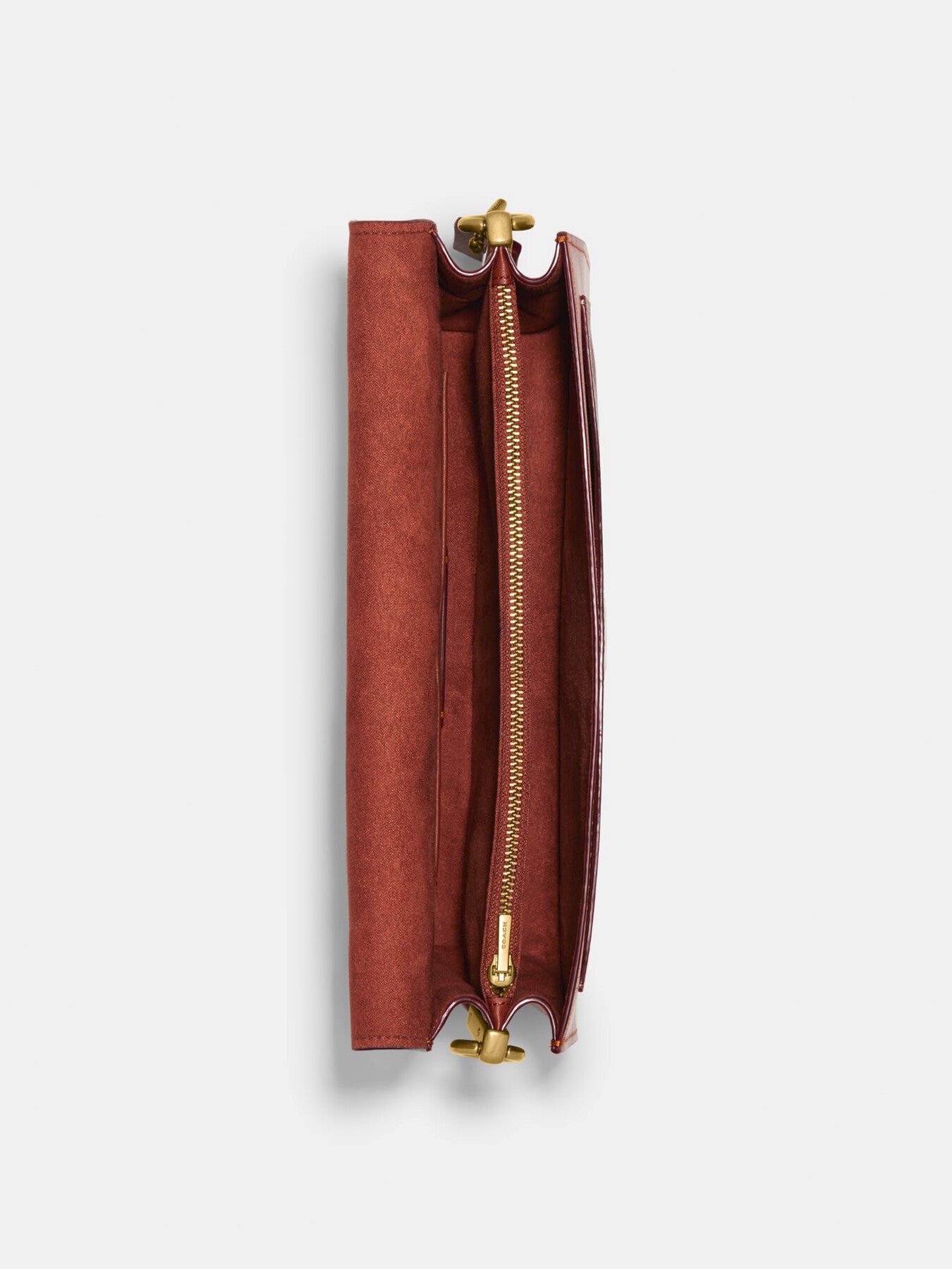 Tabby Shoulder Bag 26 In Signature Canvas Tan Rust