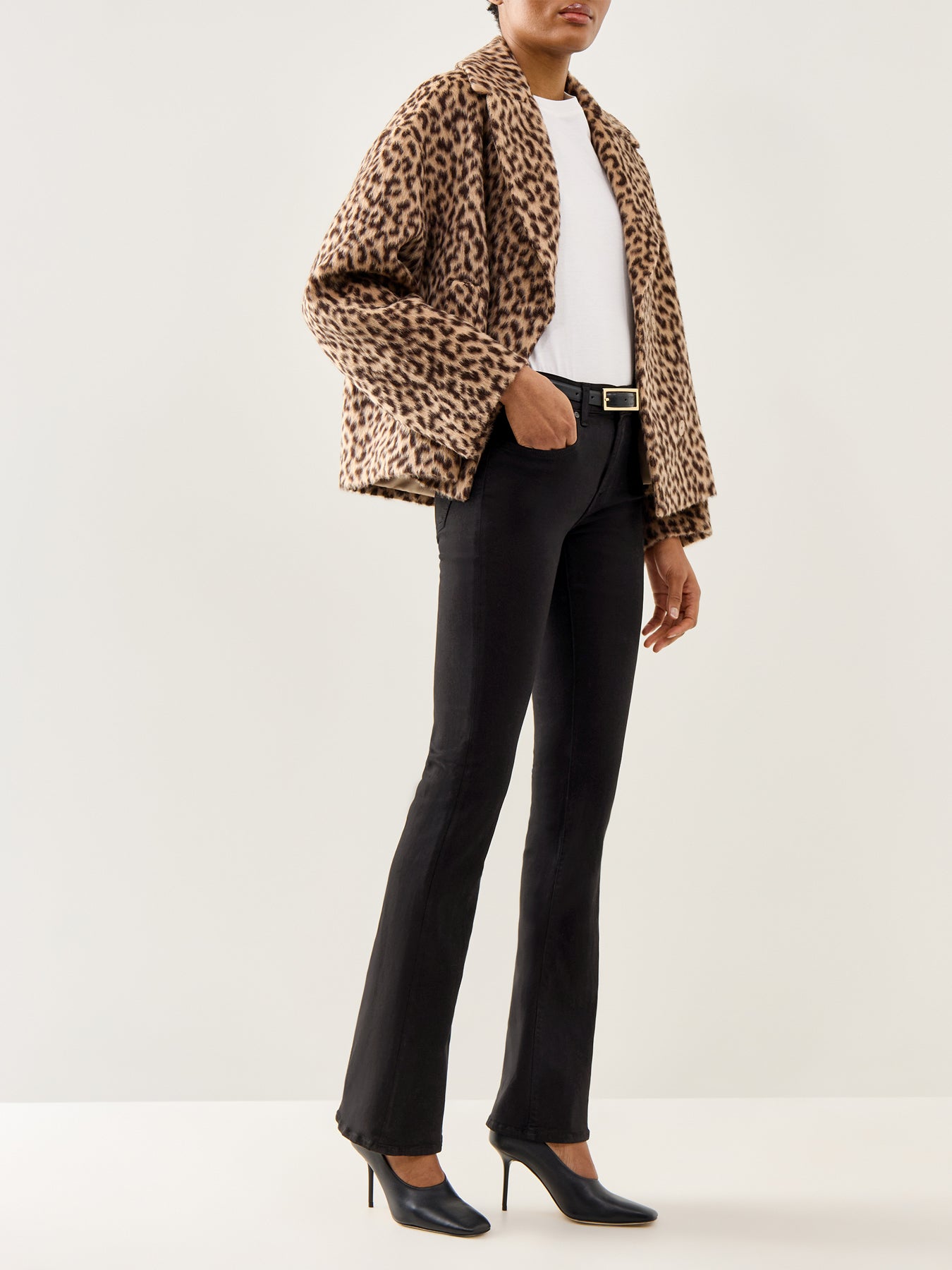 Bootcut Bair Eco Rinsed Black Jeans Black