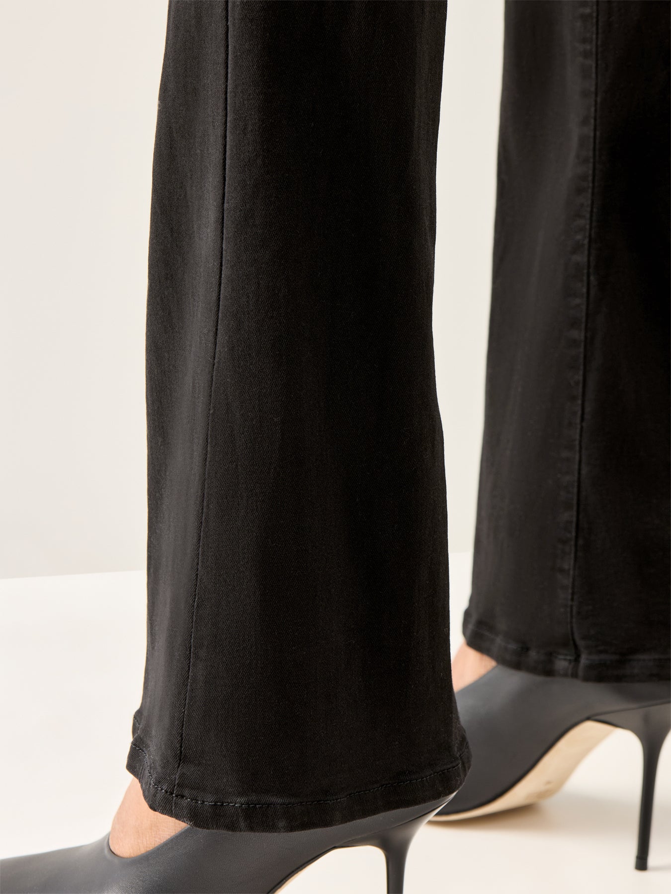 Bootcut Bair Eco Rinsed Black Jeans Black