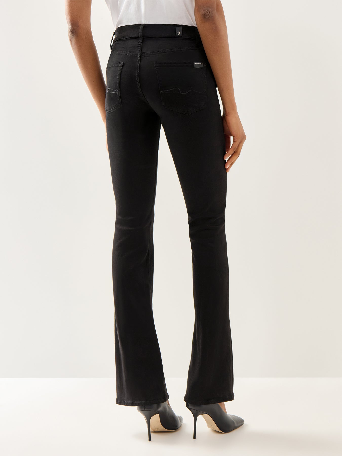 Bootcut Bair Eco Rinsed Black Jeans Black