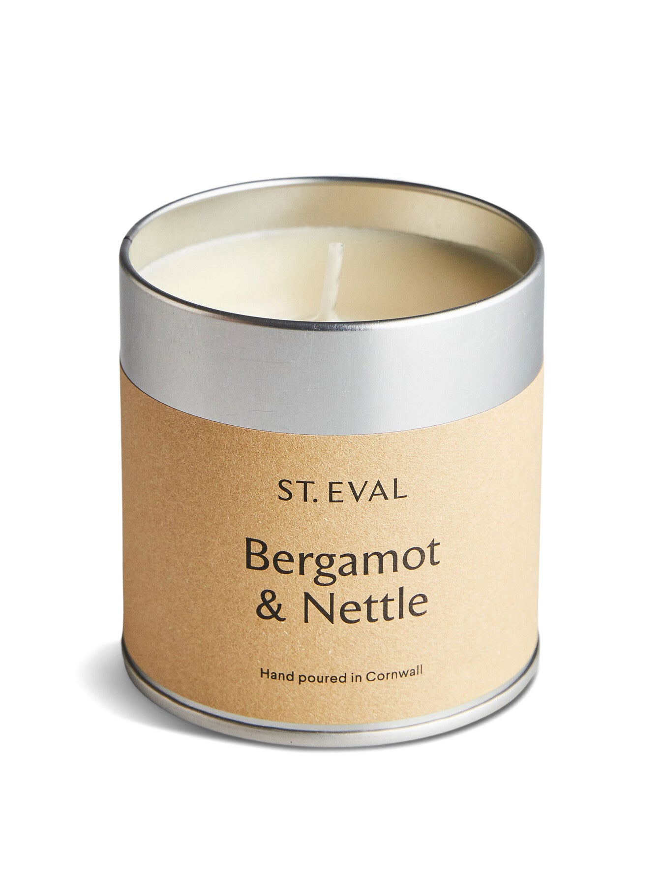 Bergamot and Nettle Tin Candle