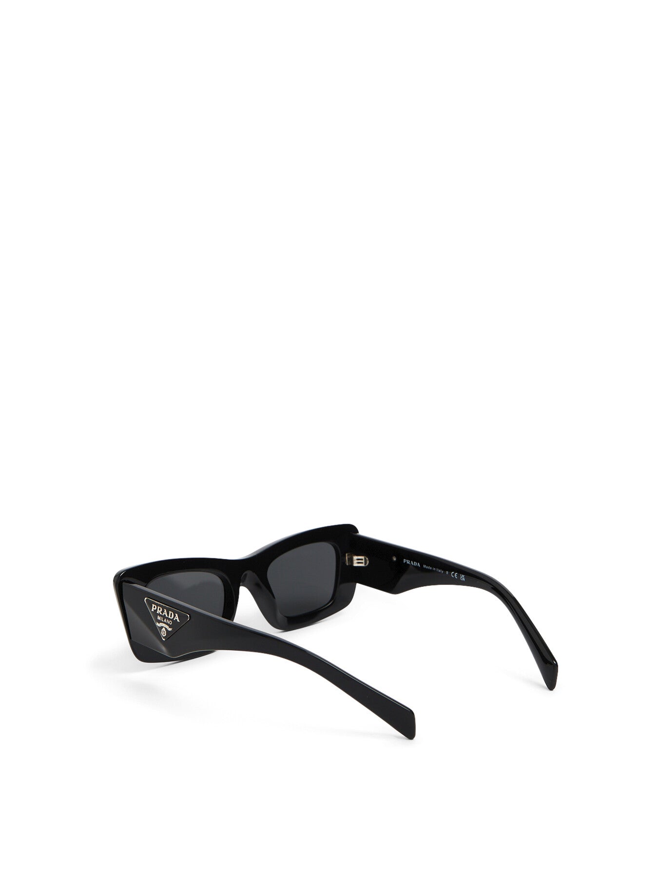 PR 13ZS Rectangular Geometric Acetate Sunglasses