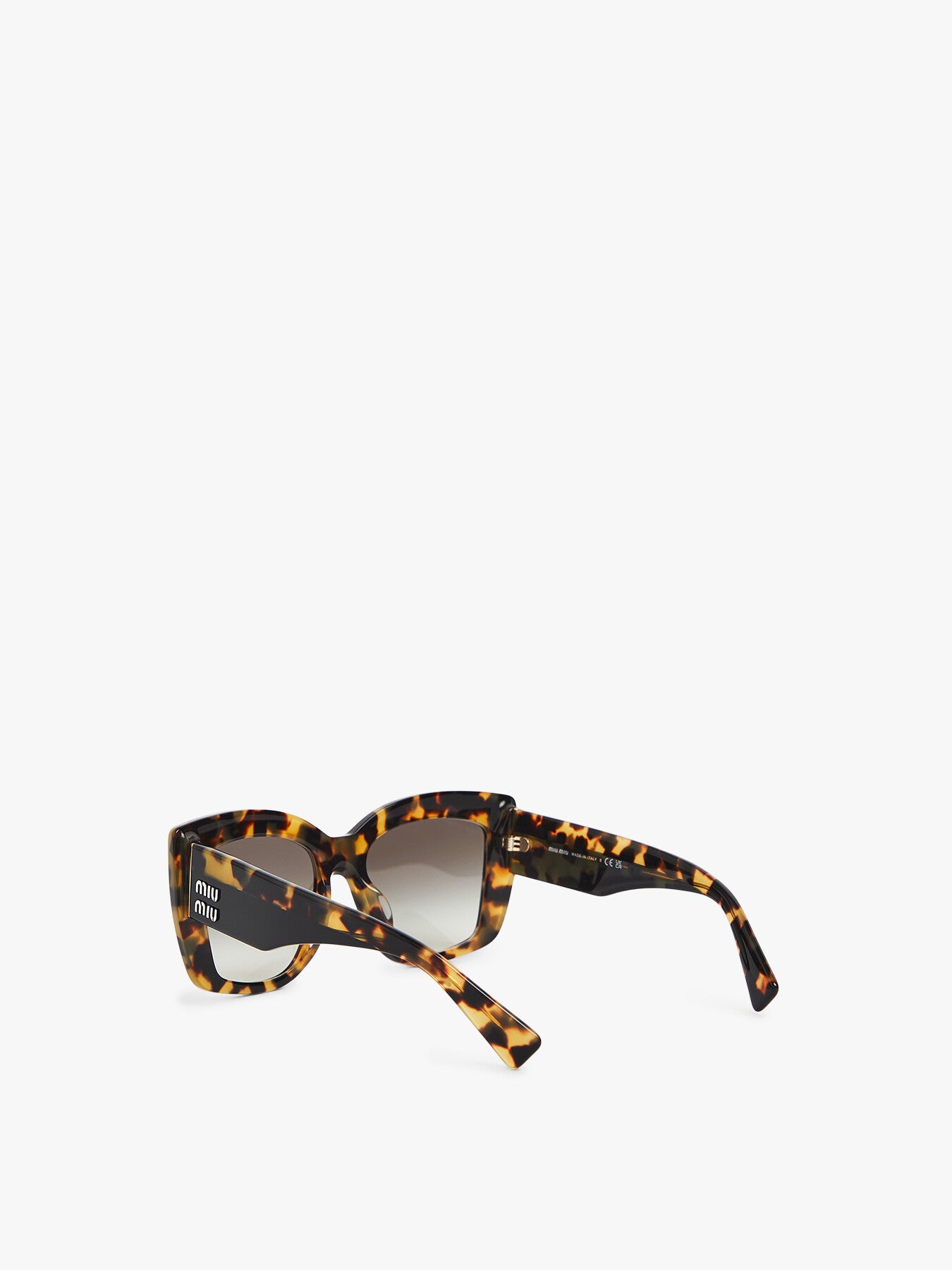 MU 04WS Oversized Square Acetate Sunglasses