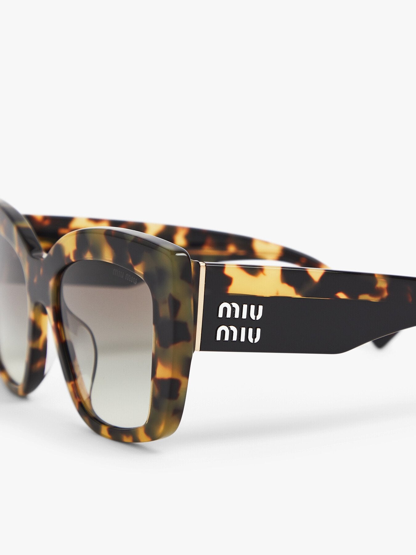 MU 04WS Oversized Square Acetate Sunglasses