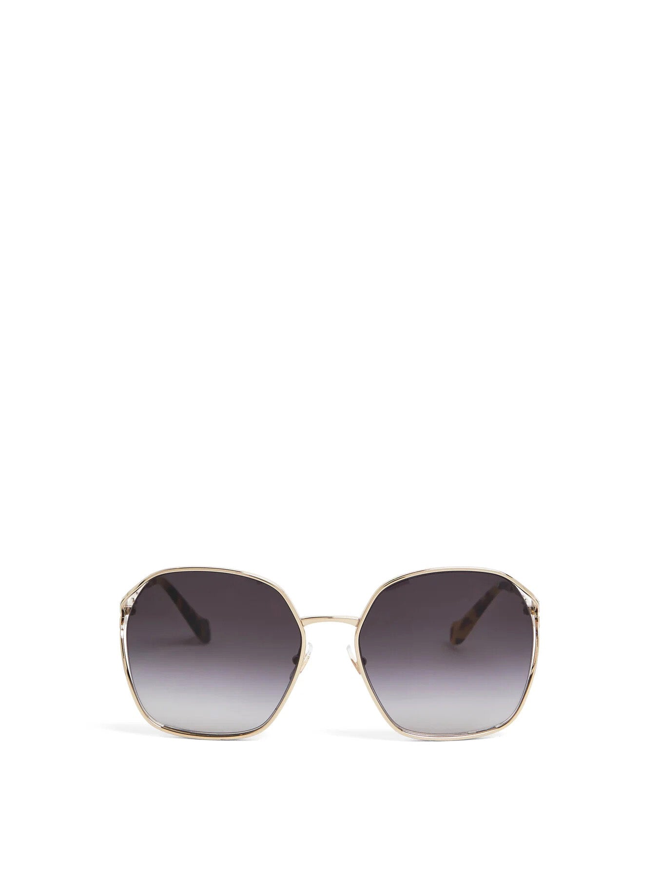 MU 52WS Round Slim Frame Metal Sunglasses