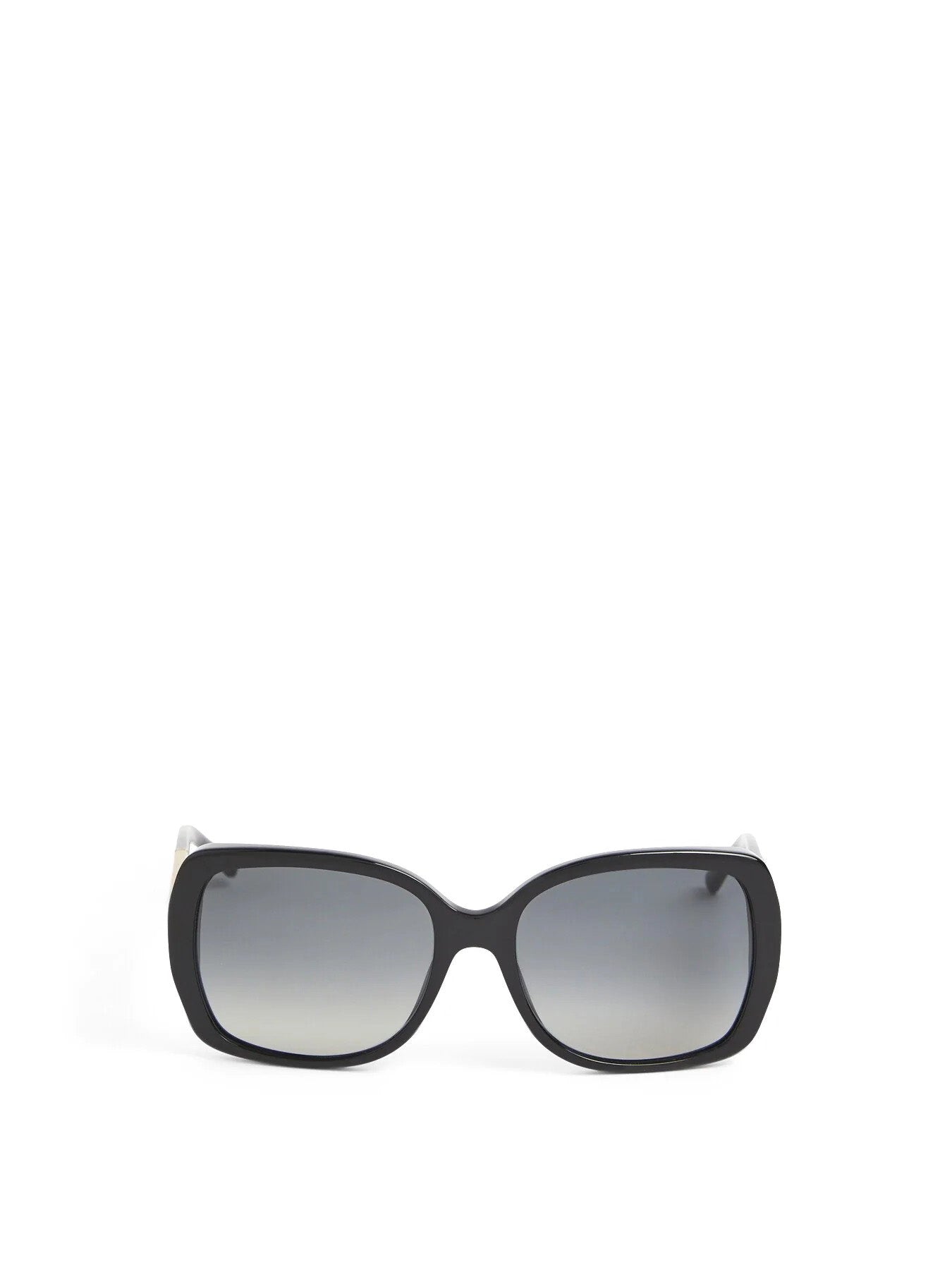 BE4160 Oval Check Arm Acetate Sunglasses