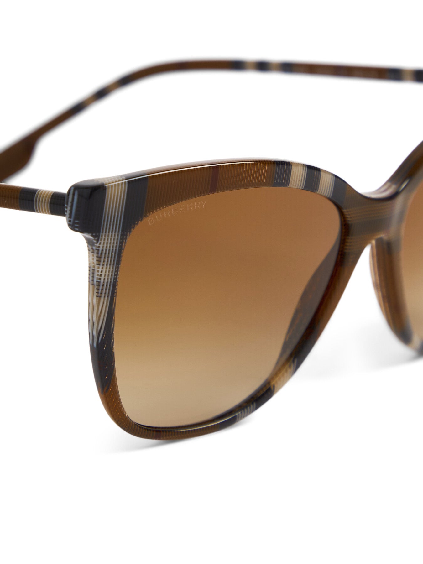 Clare Burberry Check Sunglasses