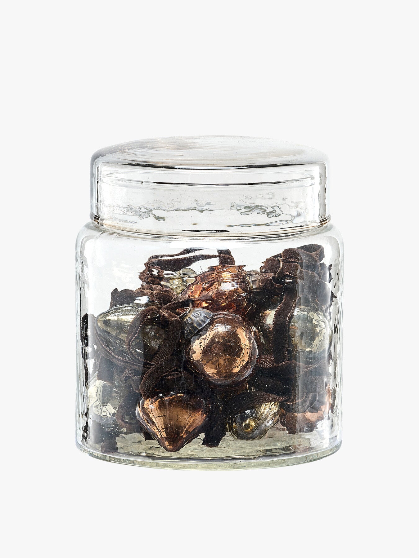 Adisa Antique Gold & Rust Bauble Jar Pack of 16
