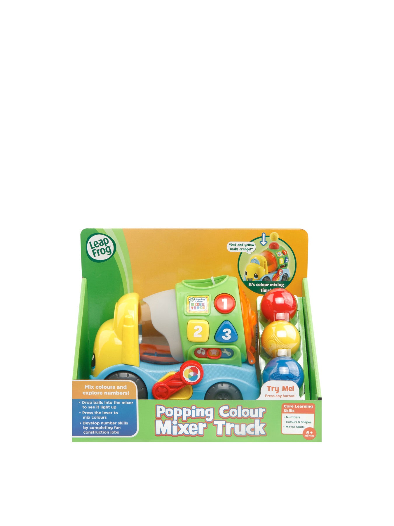 Popping Colour Mixer Truck