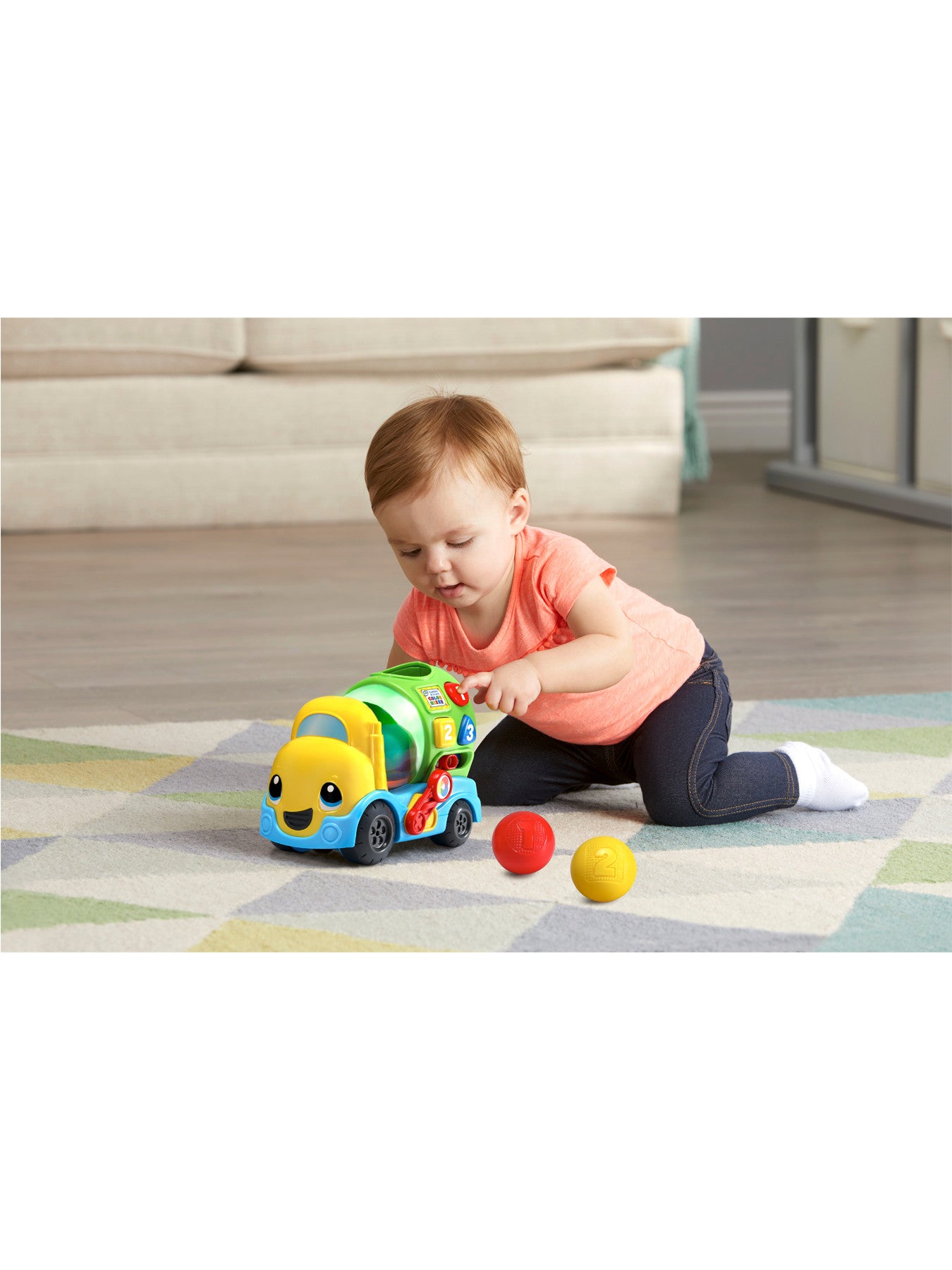 Popping Colour Mixer Truck