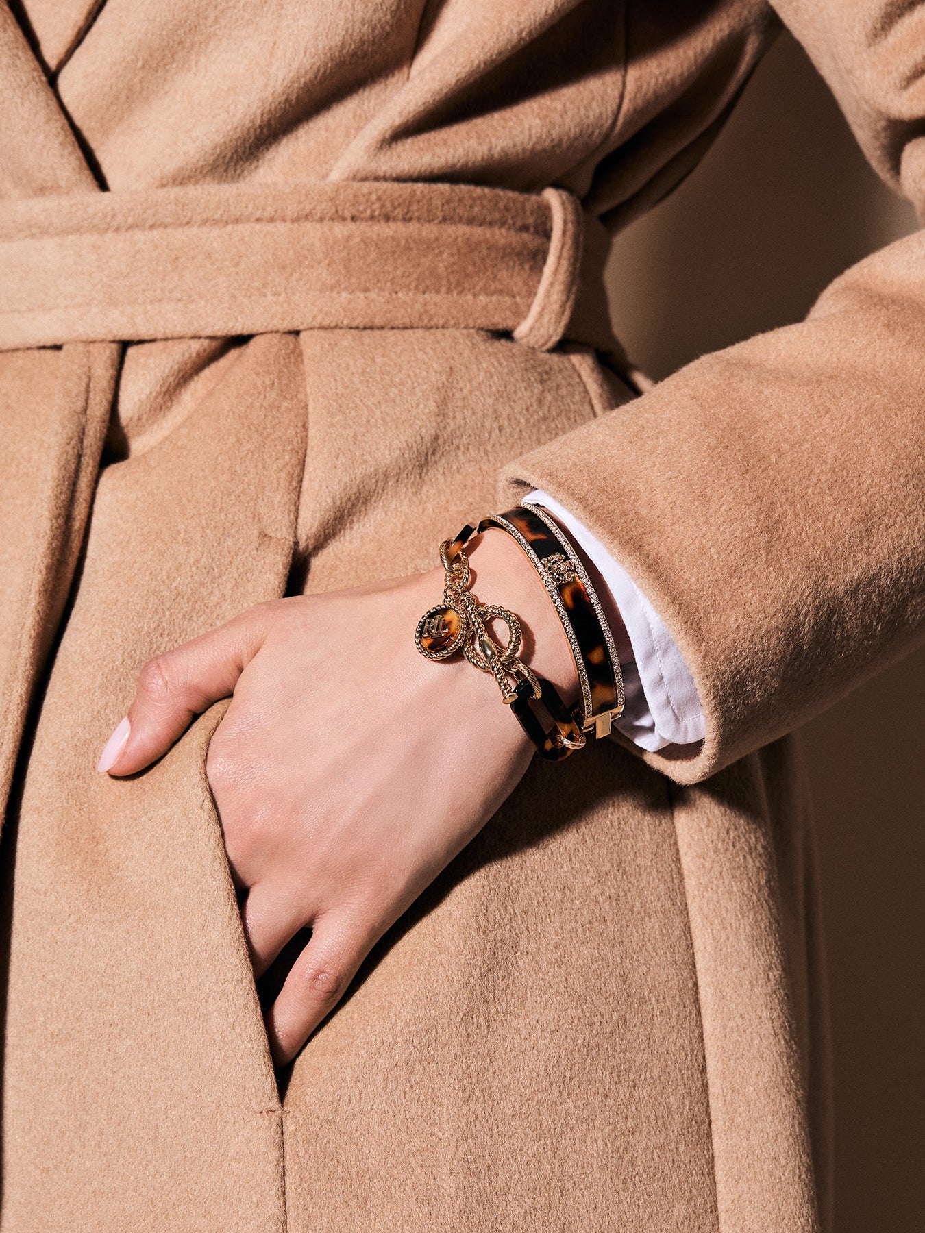 LRL Tort crest Bangle