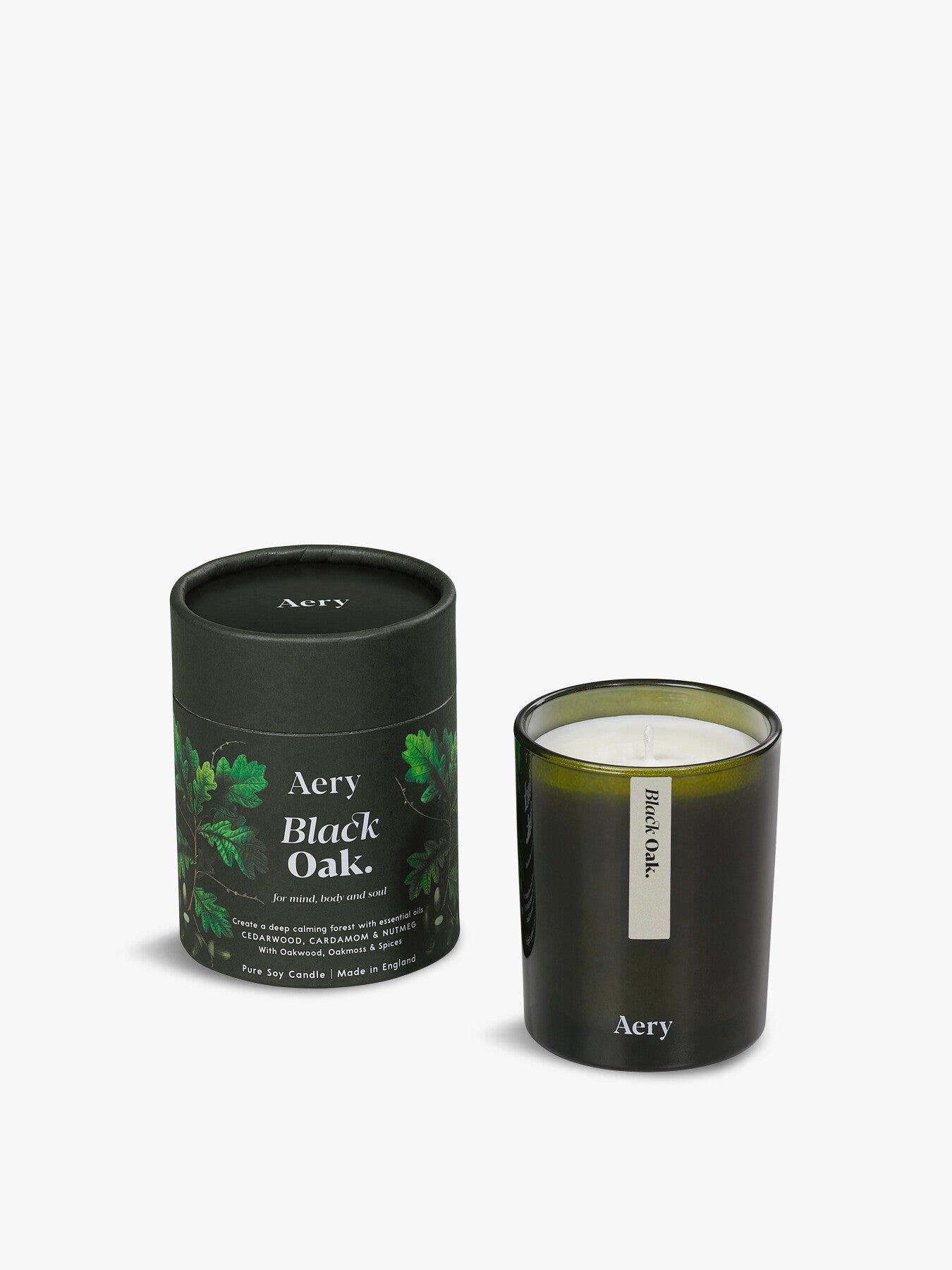Black Oak Botanical Candle