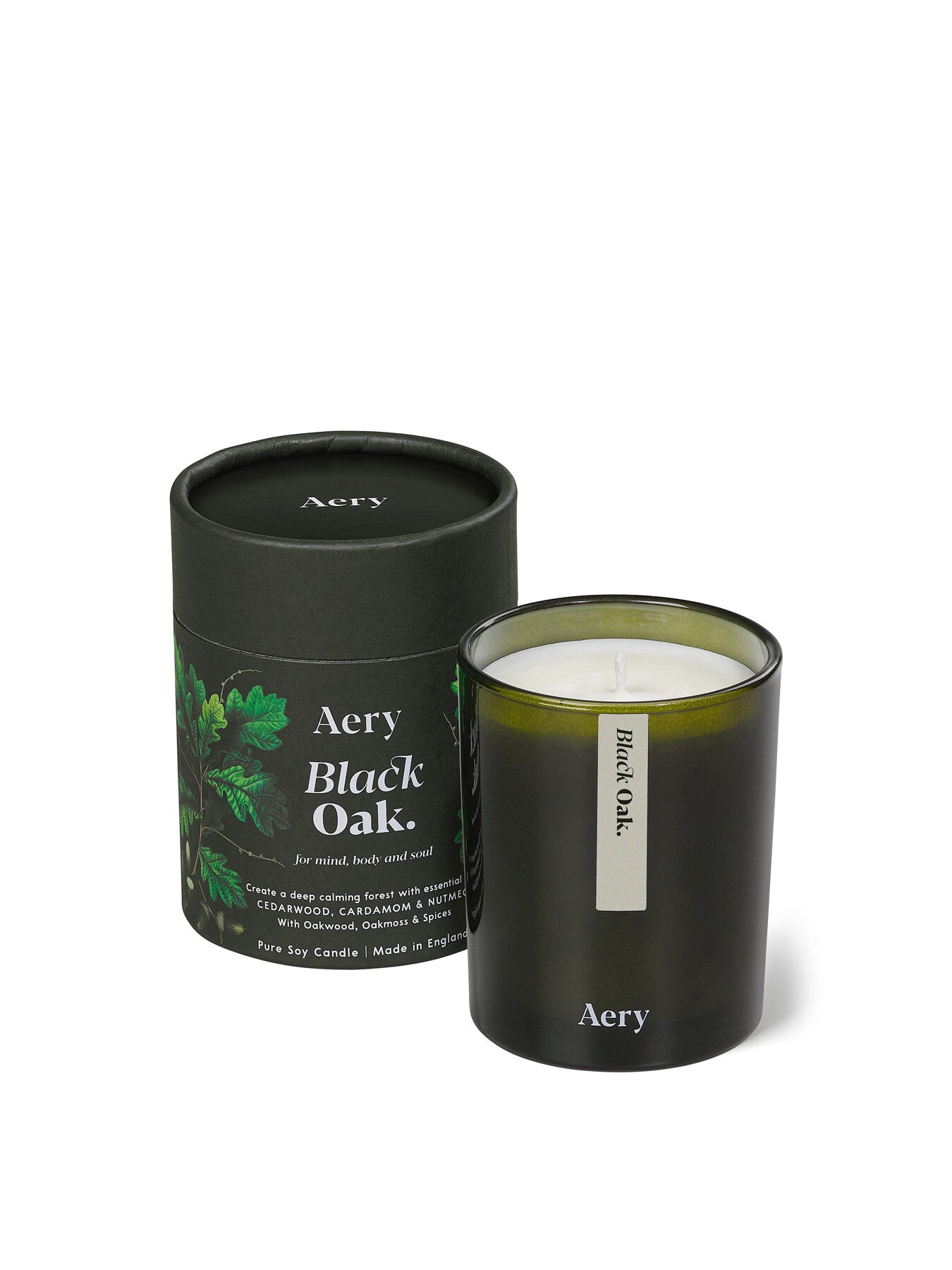 Black Oak Botanical Candle