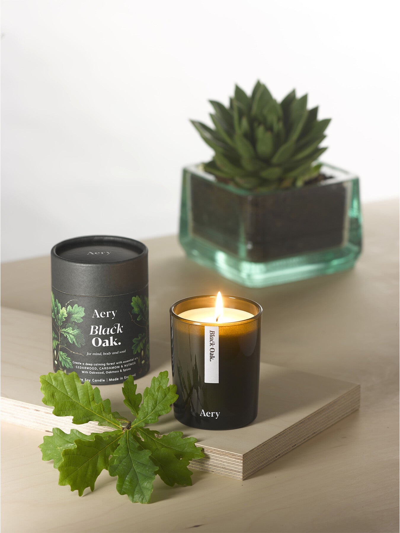 Black Oak Botanical Candle