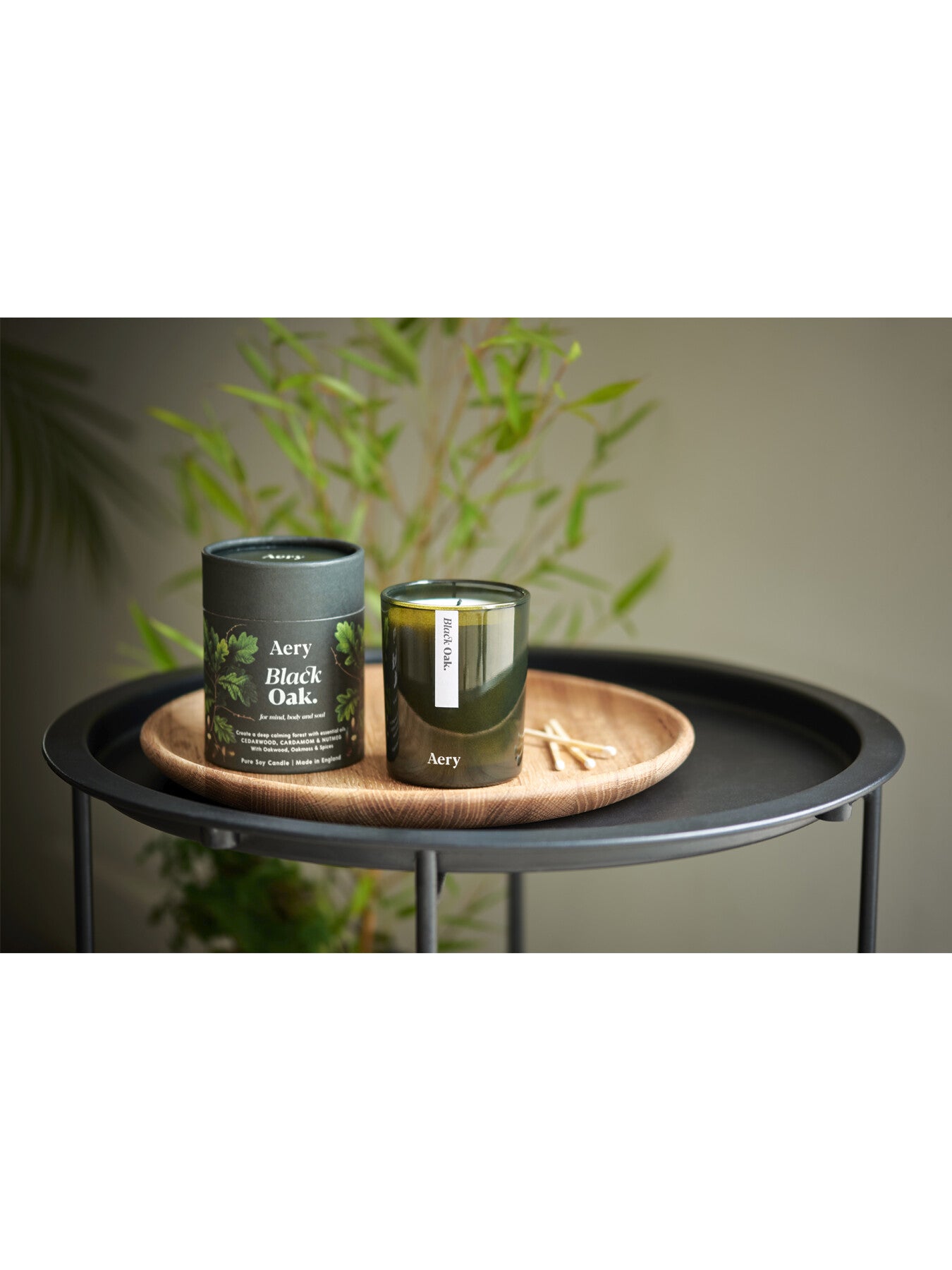 Black Oak Botanical Candle