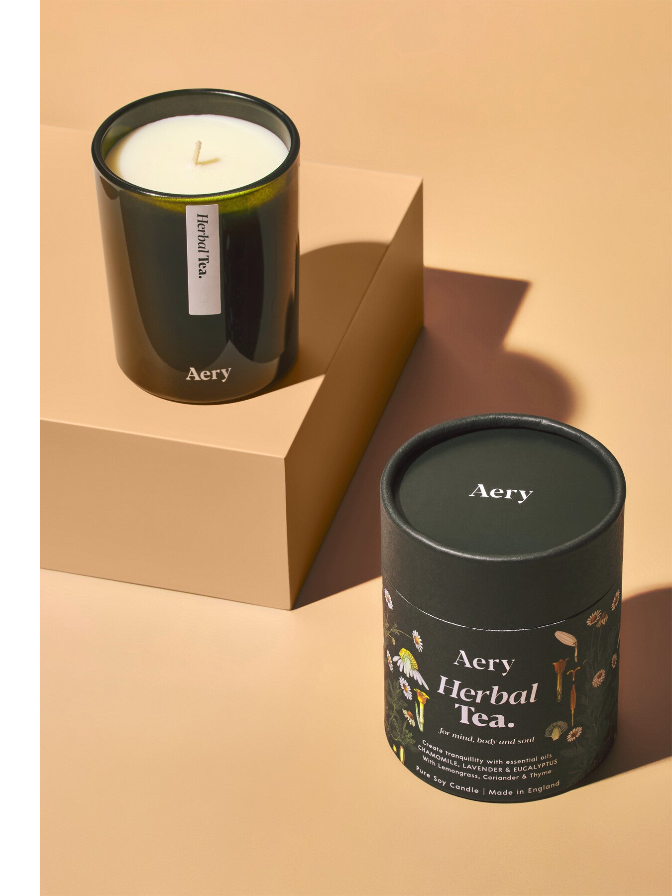 Herbal Tea Botanical Candle