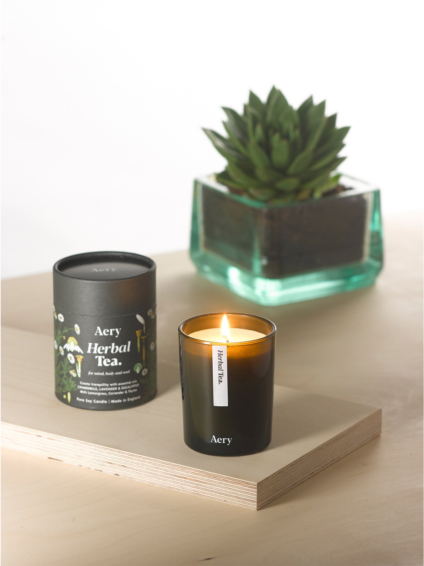 Herbal Tea Botanical Candle