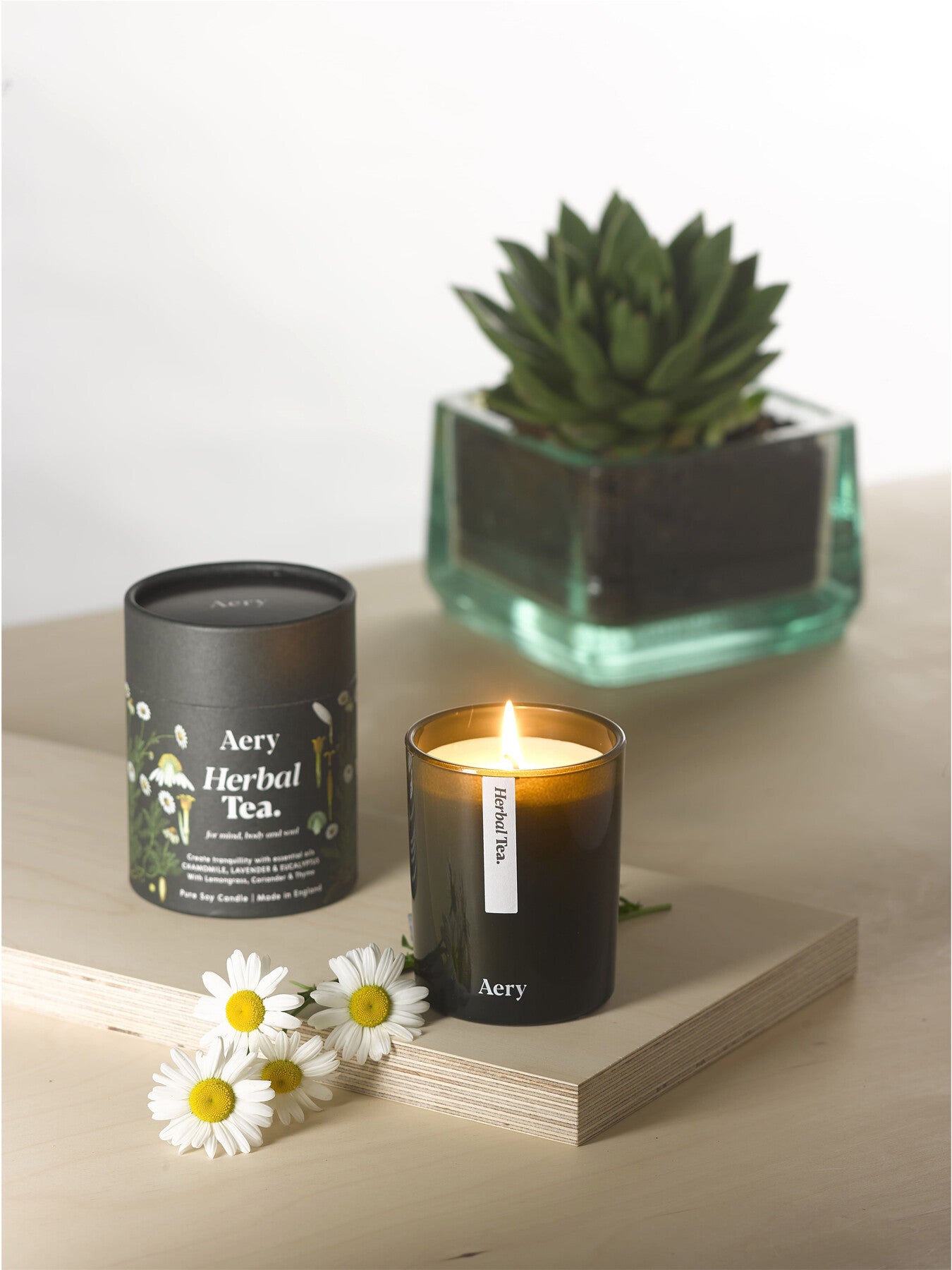 Herbal Tea Botanical Candle