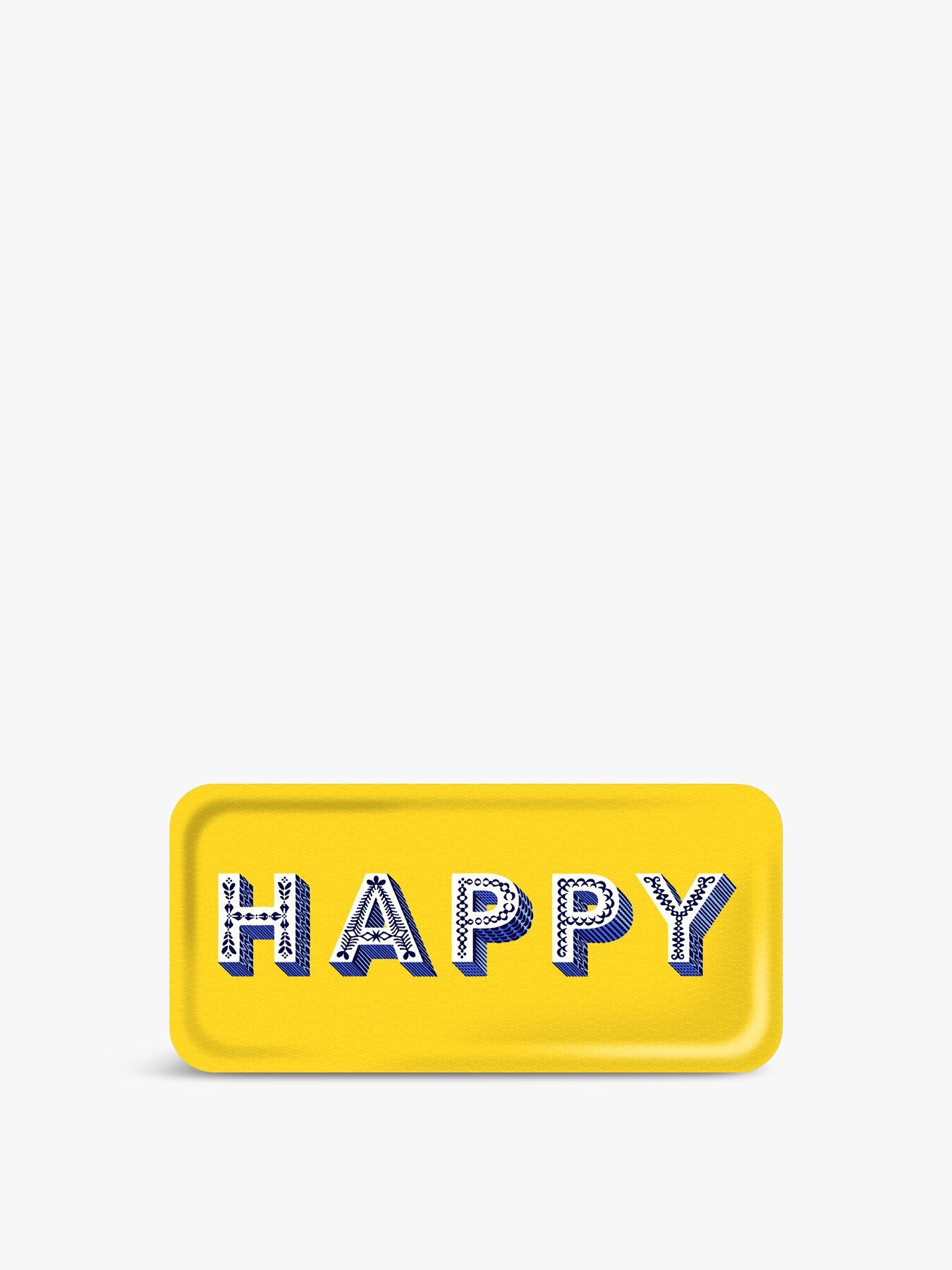 Happy Rectangle Tray