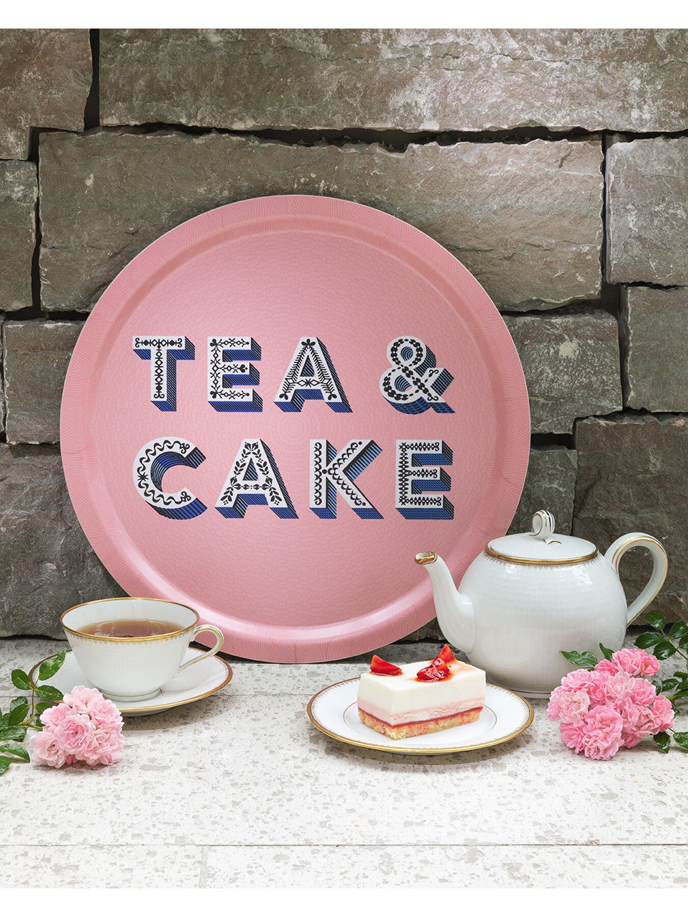 Tea Cake Circular Tray