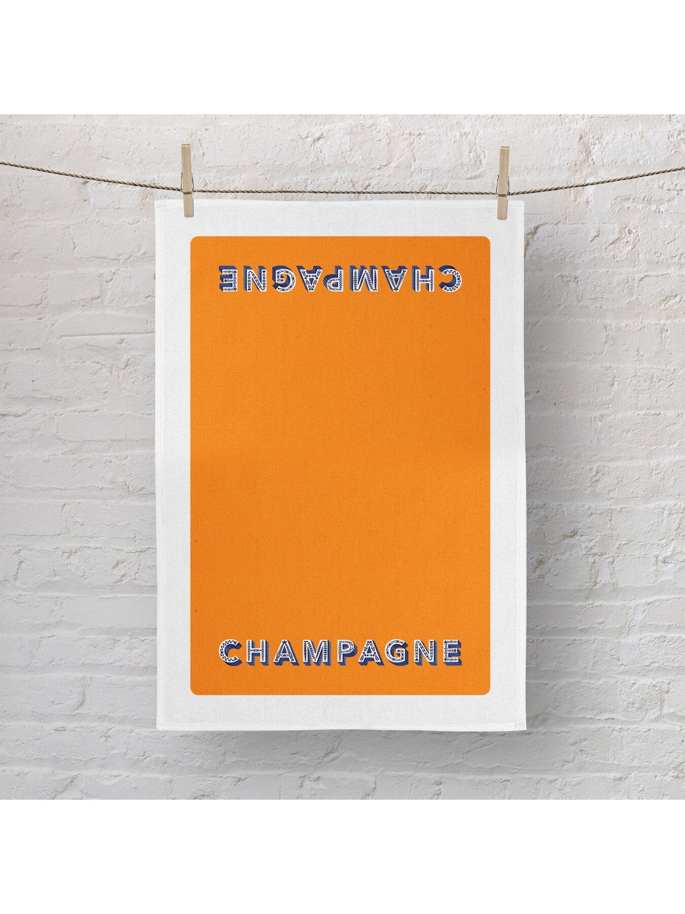 Champagne Tea Towel