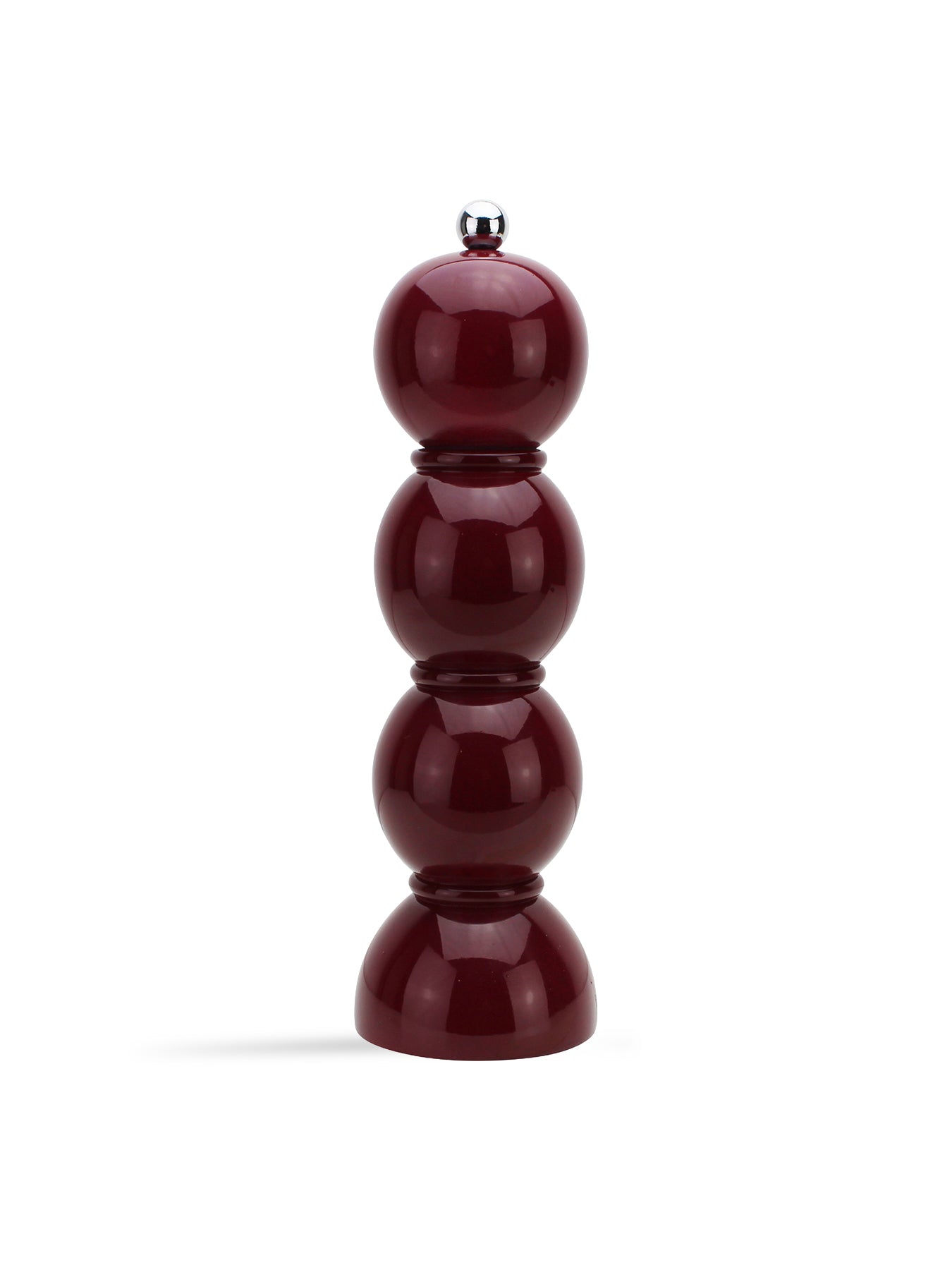 Lacquered Salt and Pepper Grinder Set Cherry