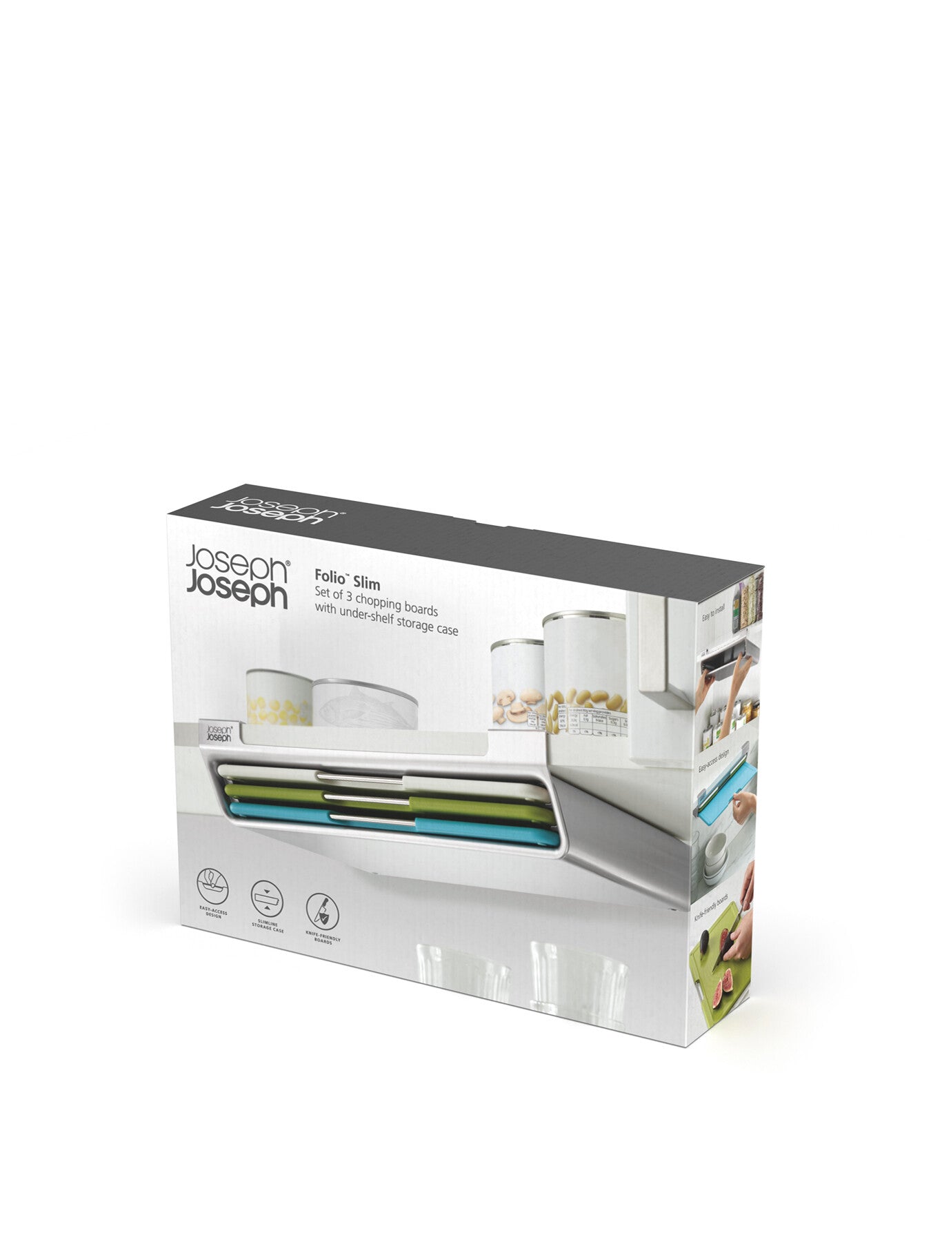 Folio Slim 3 Piece Chopping Board Set