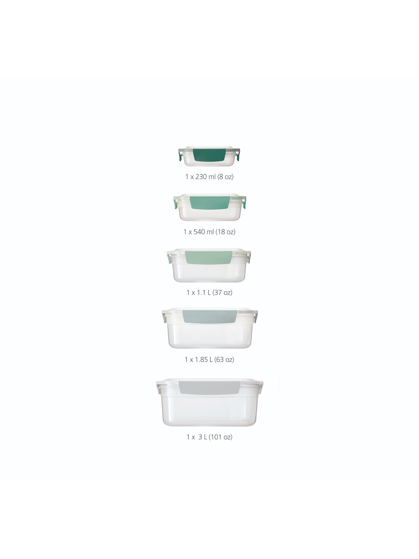 Nest Lock Multi-size Container Set Editions