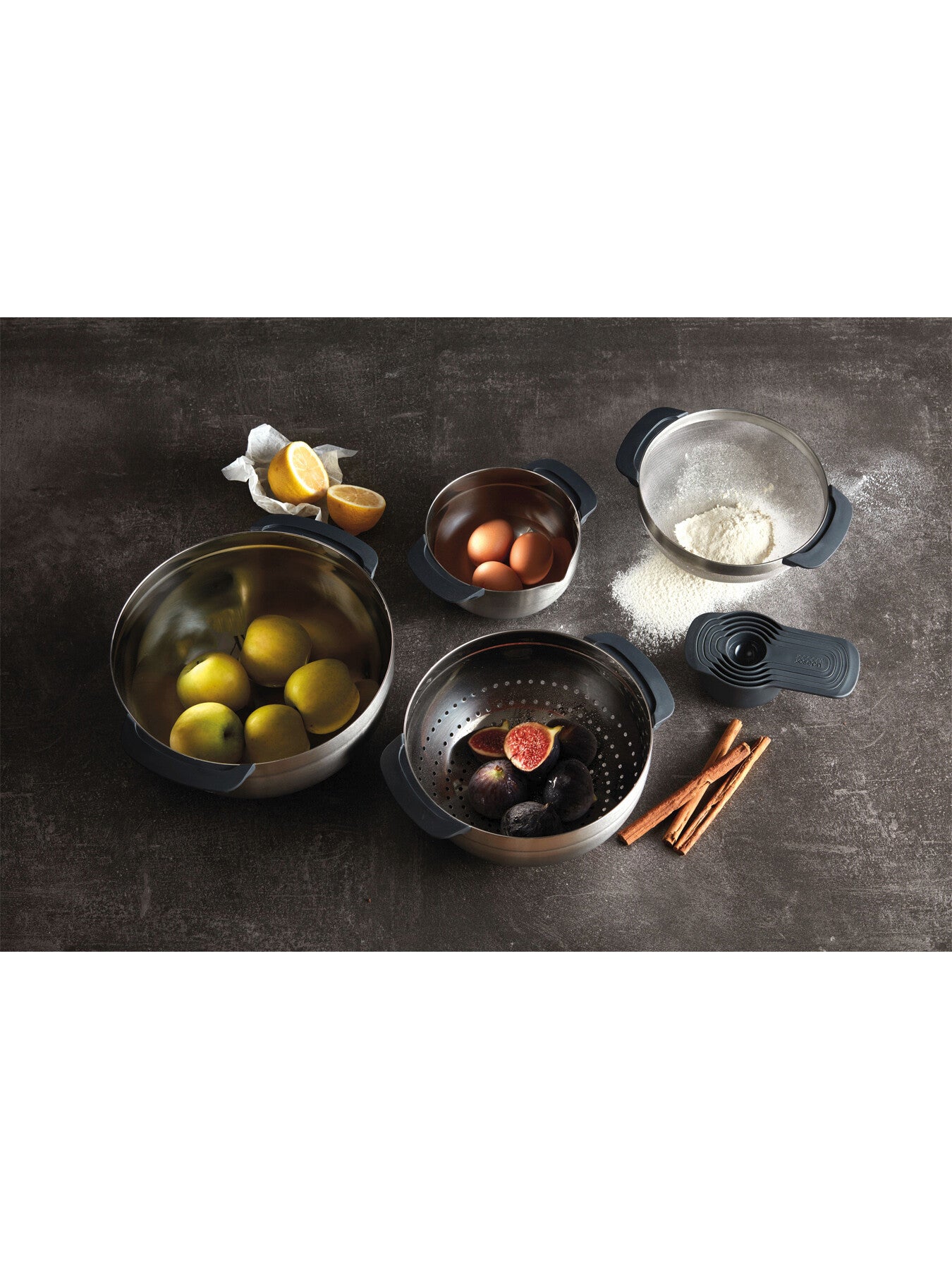 Nest 9 Steel Food Preparation Set