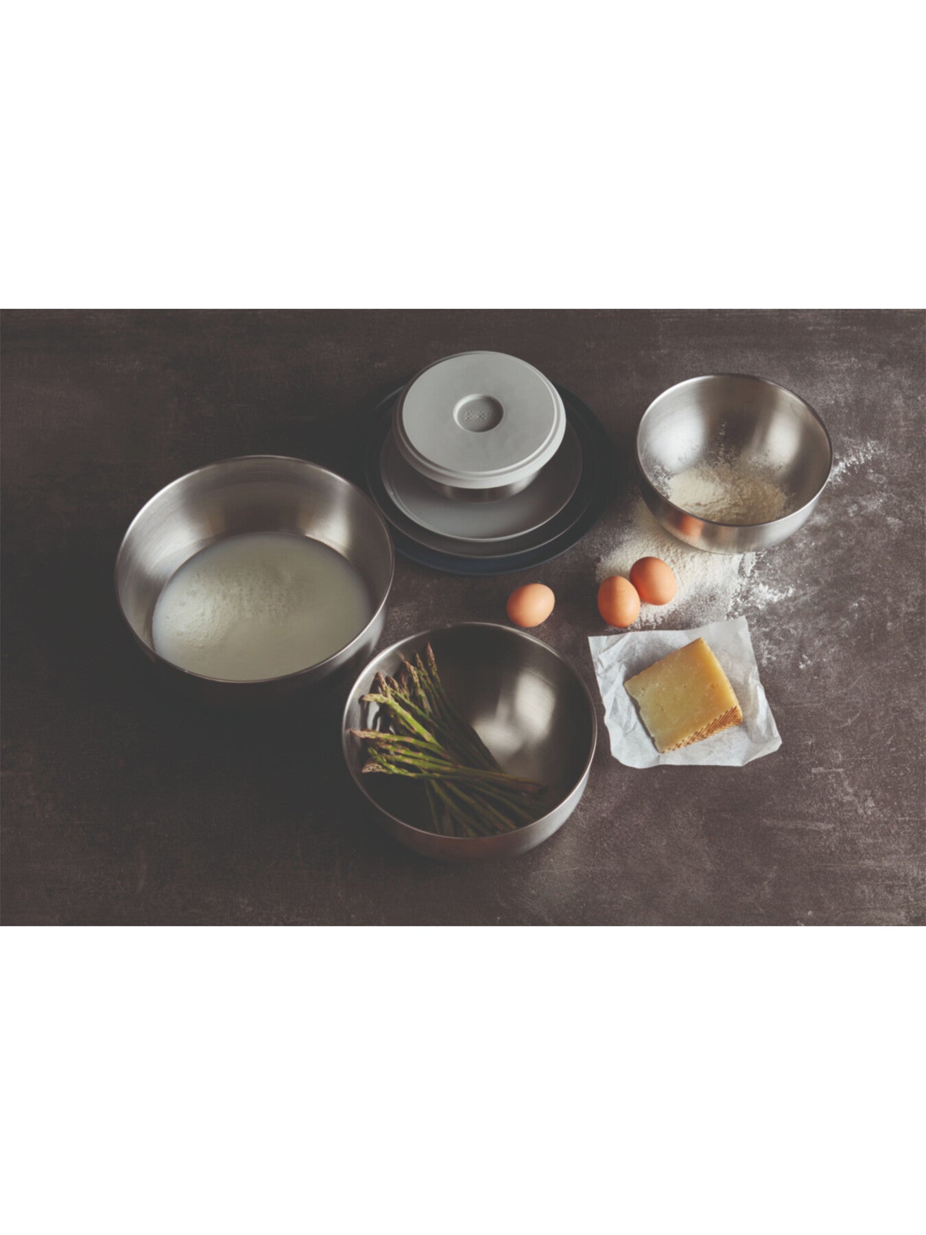 Nest PrepStore Steel Bowl Set