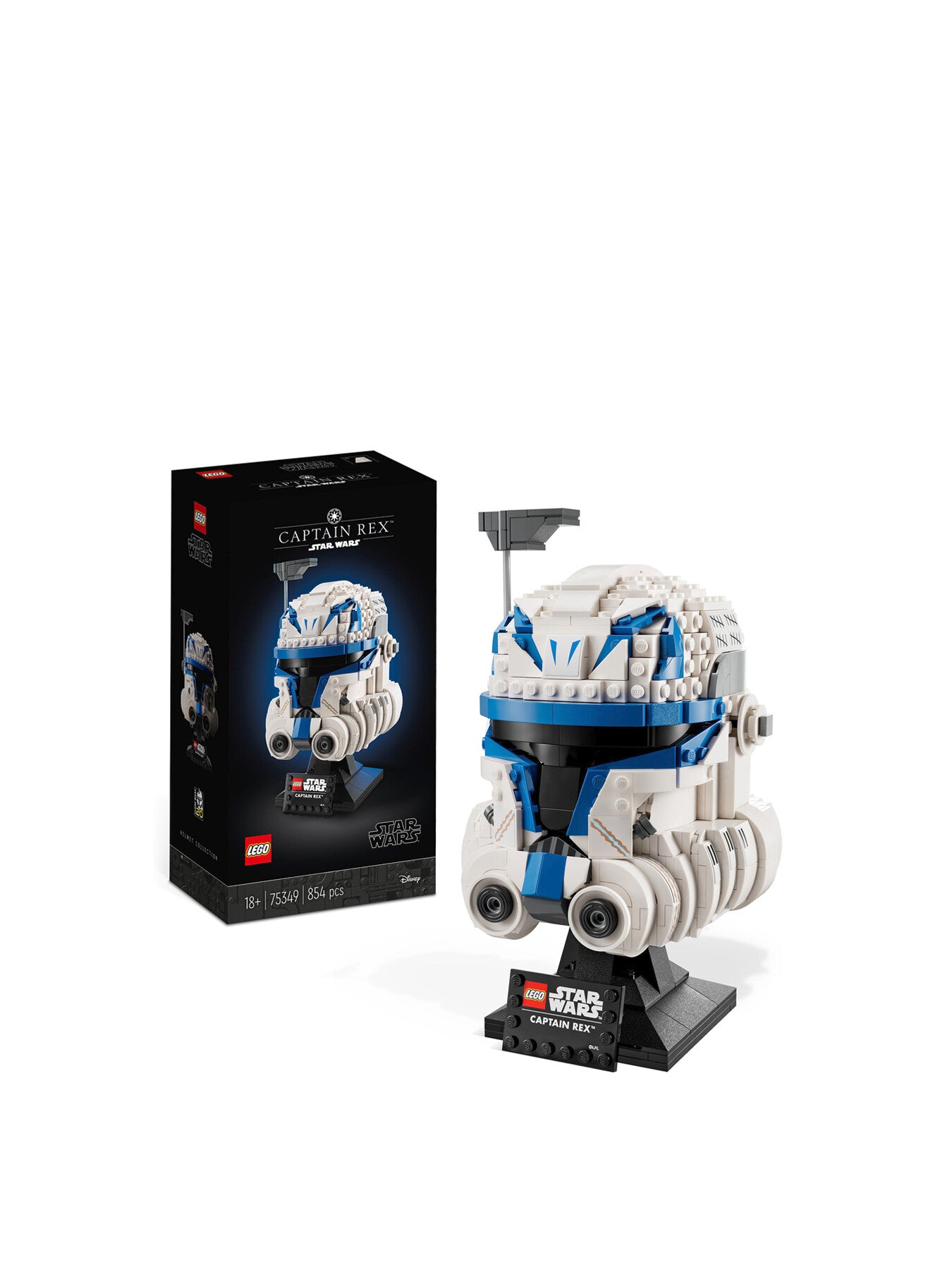 Star Wars Captain Rex Helmet Set for Adults 75349