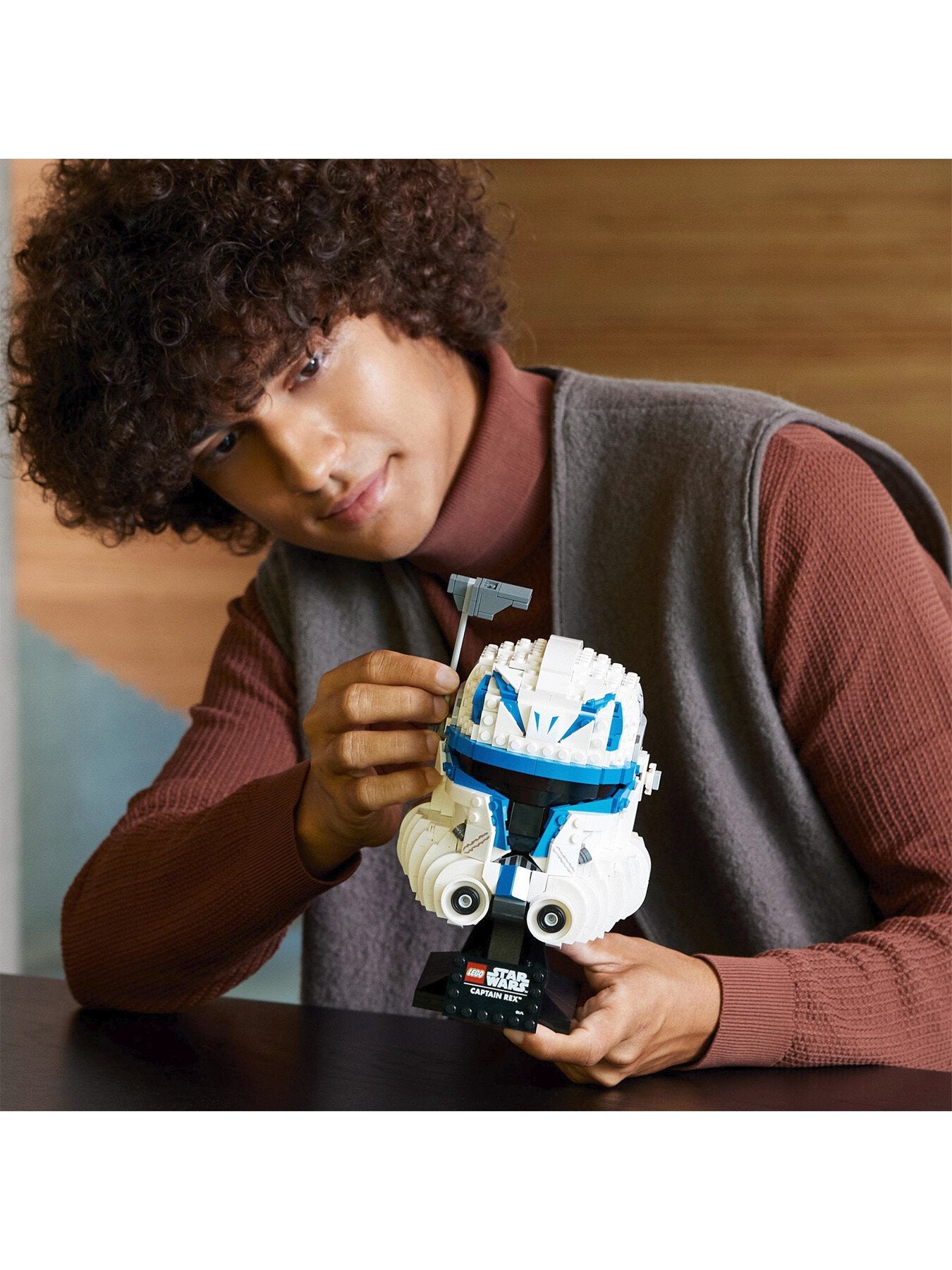 Star Wars Captain Rex Helmet Set for Adults 75349