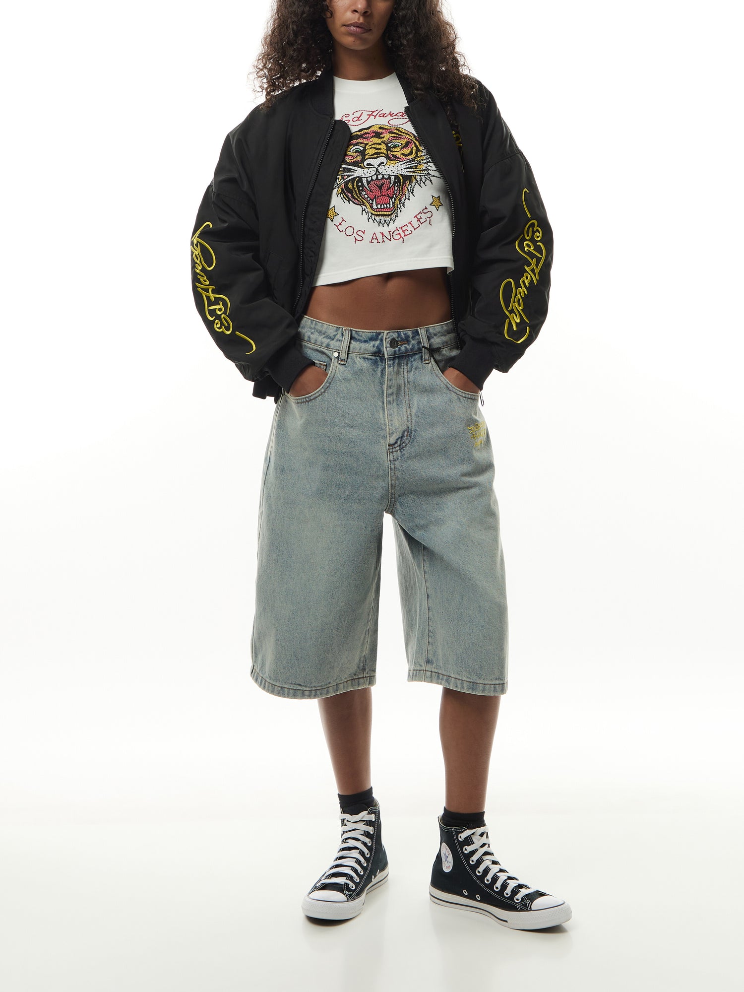 La-Tiger-Roar Bomber Jacket