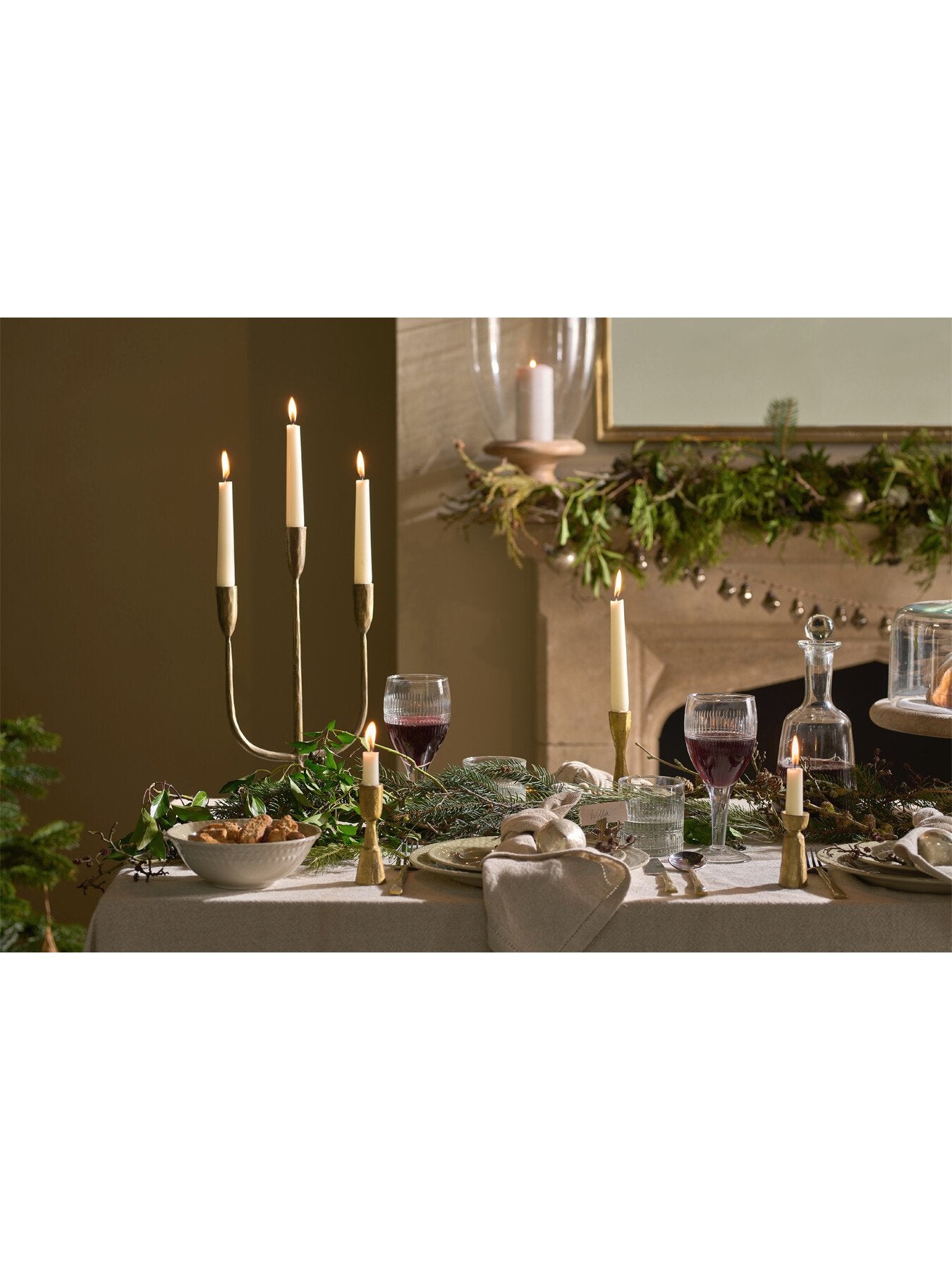 Mbata Brass Candelabra