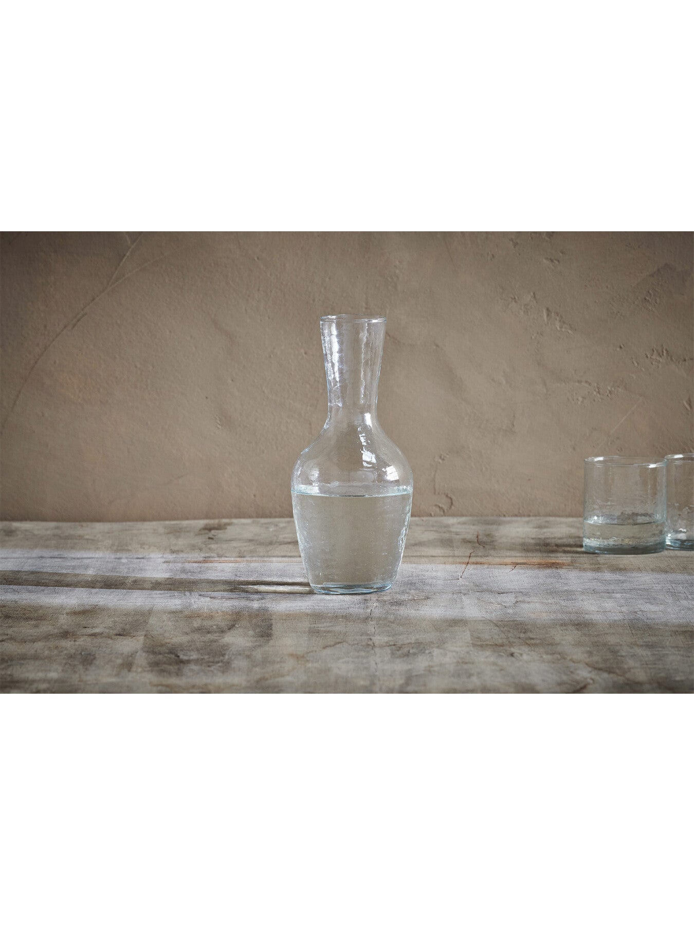 Yala Hammered Glass Jug